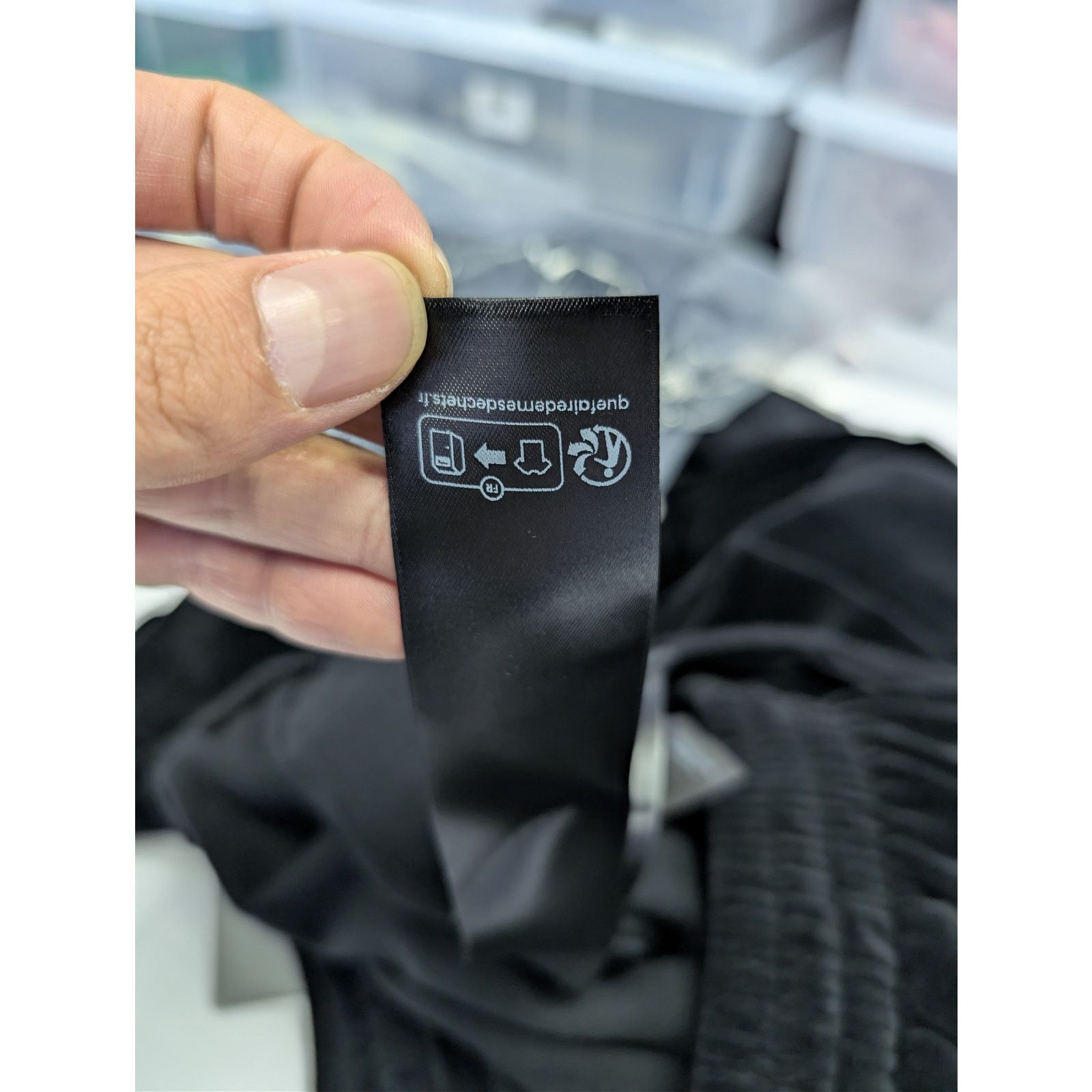 Balenciaga o1rshd1 Q:2 /Political Campaign Baggy Pants in Velvet Jersey Size US 32 / EU 48 - 20 Thumbnail
