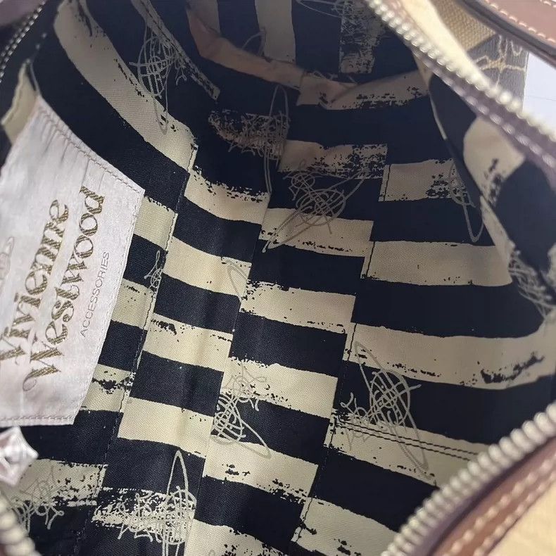 Vivienne Westwood Vivienne Westwood size os Earthy Saturn barrel crossbody ba Size ONE SIZE - 7 Thumbnail