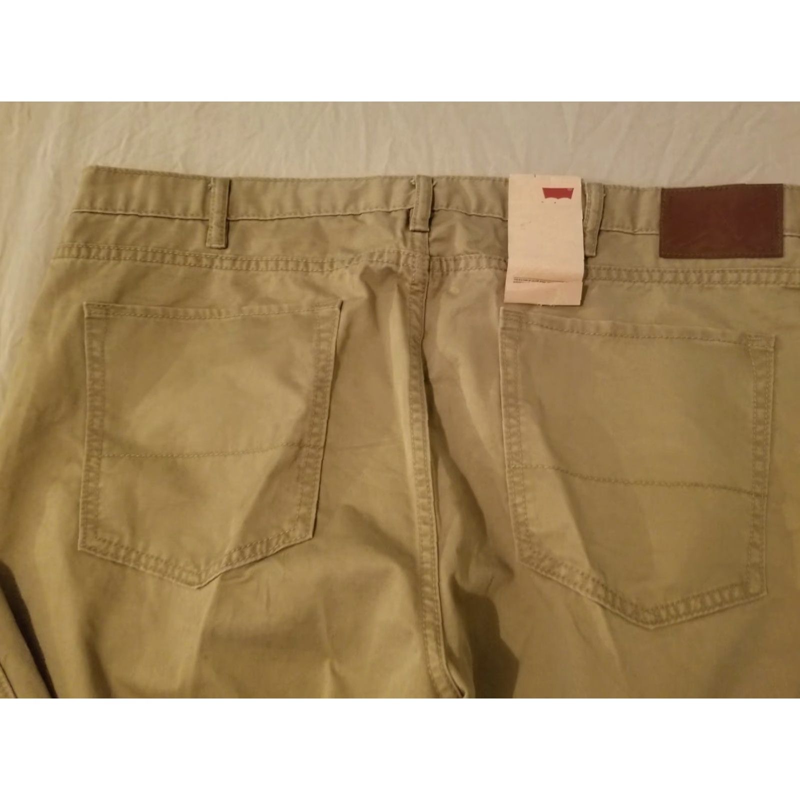 Levi's Levi's Jeans Dockers Khaki Cotton Straight 40x30 Beige Men Classic Pants Trousers Slack Officially Regular/40x30 Size US 40 / EU 56 - 2 Thumbnail