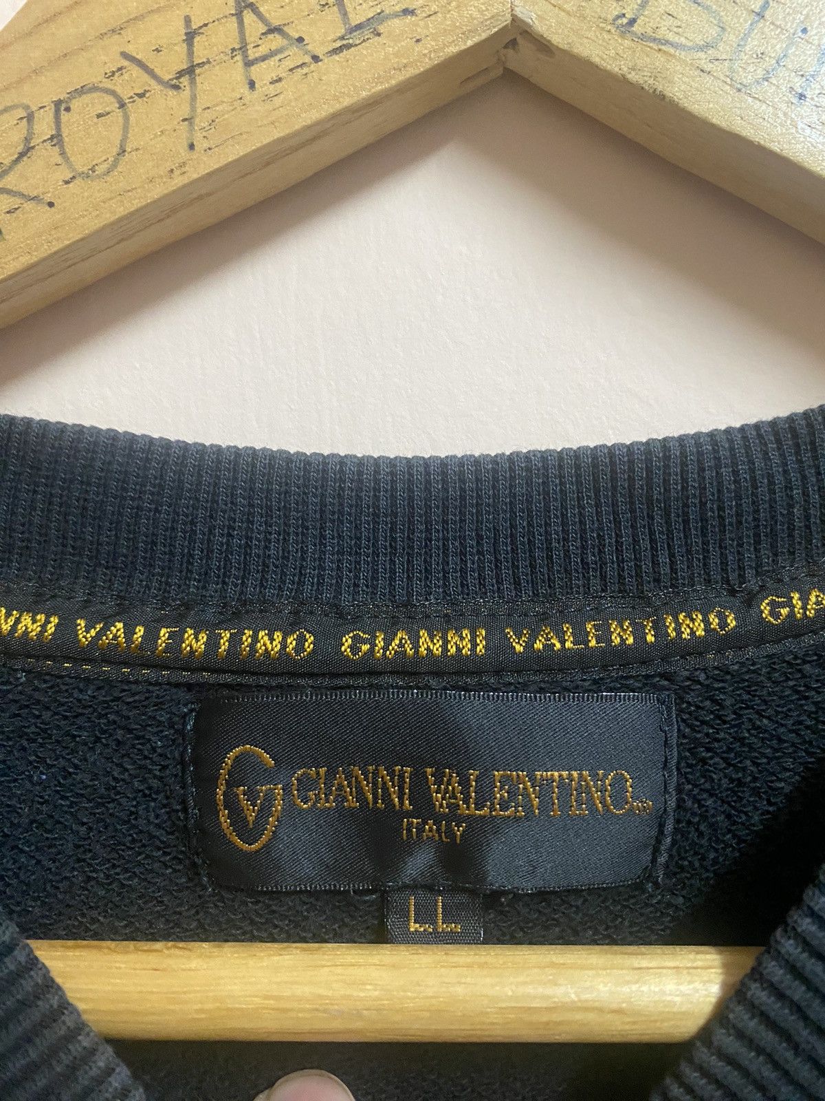 Valentino Gianni Valentino Italy Big Logo Size US XL / EU 56 / 4 - 3 Thumbnail
