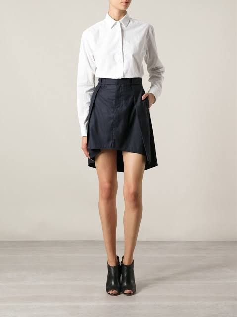 Maison Margiela Fall14 Wool Skirt Size S / US 4 / IT 40 - 1 Thumbnail