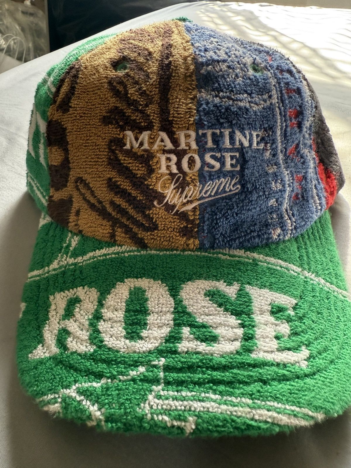 Martin rose × Supreme cap Martine Rose × Supreme Supreme martine rose hat | Grailed