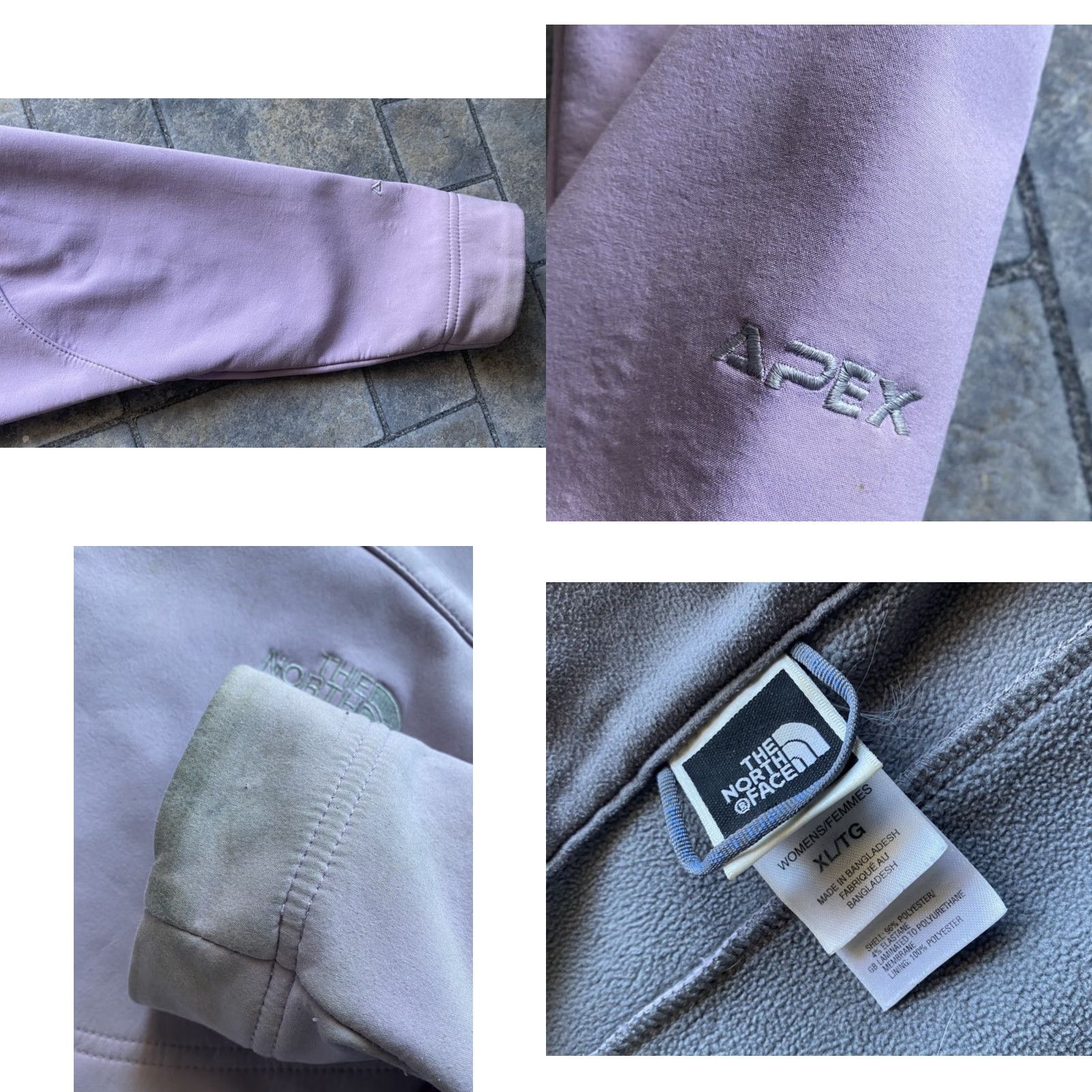 The North Face The North Face Apex Jacket Women’s XL Pink Flaws & Wear Size XL / US 12-14 / IT 48-50 - 9 Thumbnail