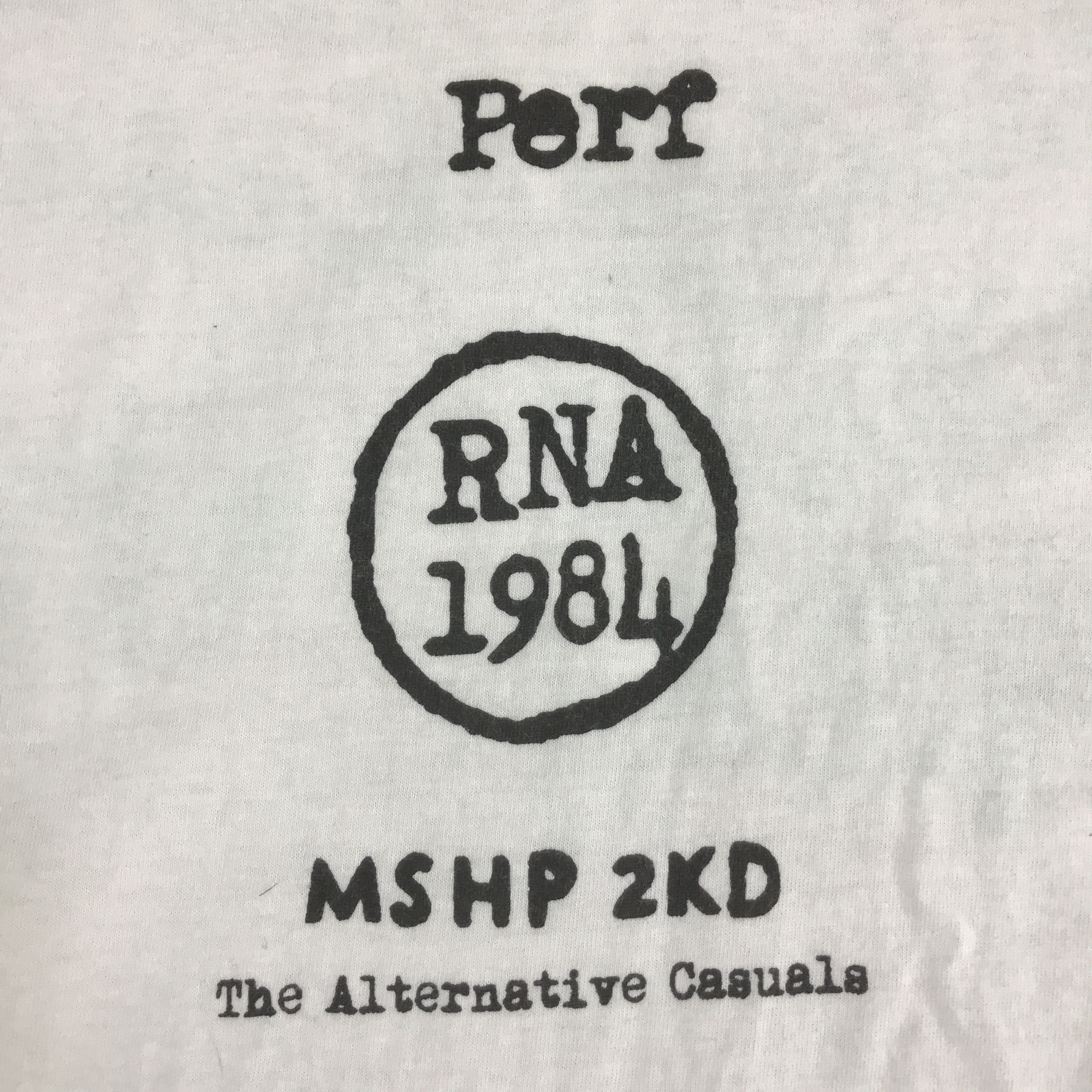 Japanese Brand Rna x 1984 japan design long sleeve t-shirt K117B4 Size US M / EU 48-50 / 2 - 12 Thumbnail