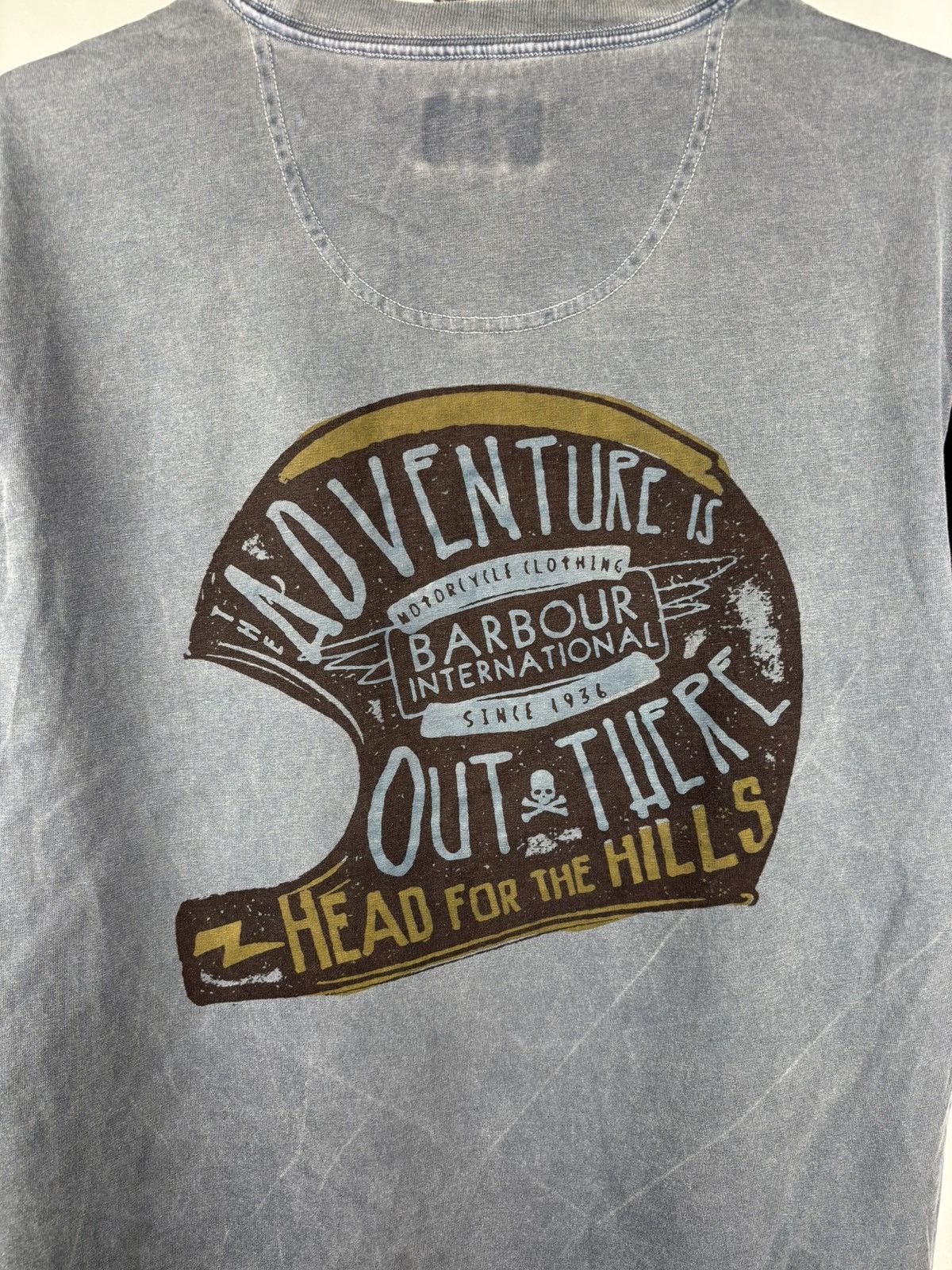 Barbour Barbour vintage big logo t shirt XL Size US XL / EU 56 / 4 - 3 Thumbnail
