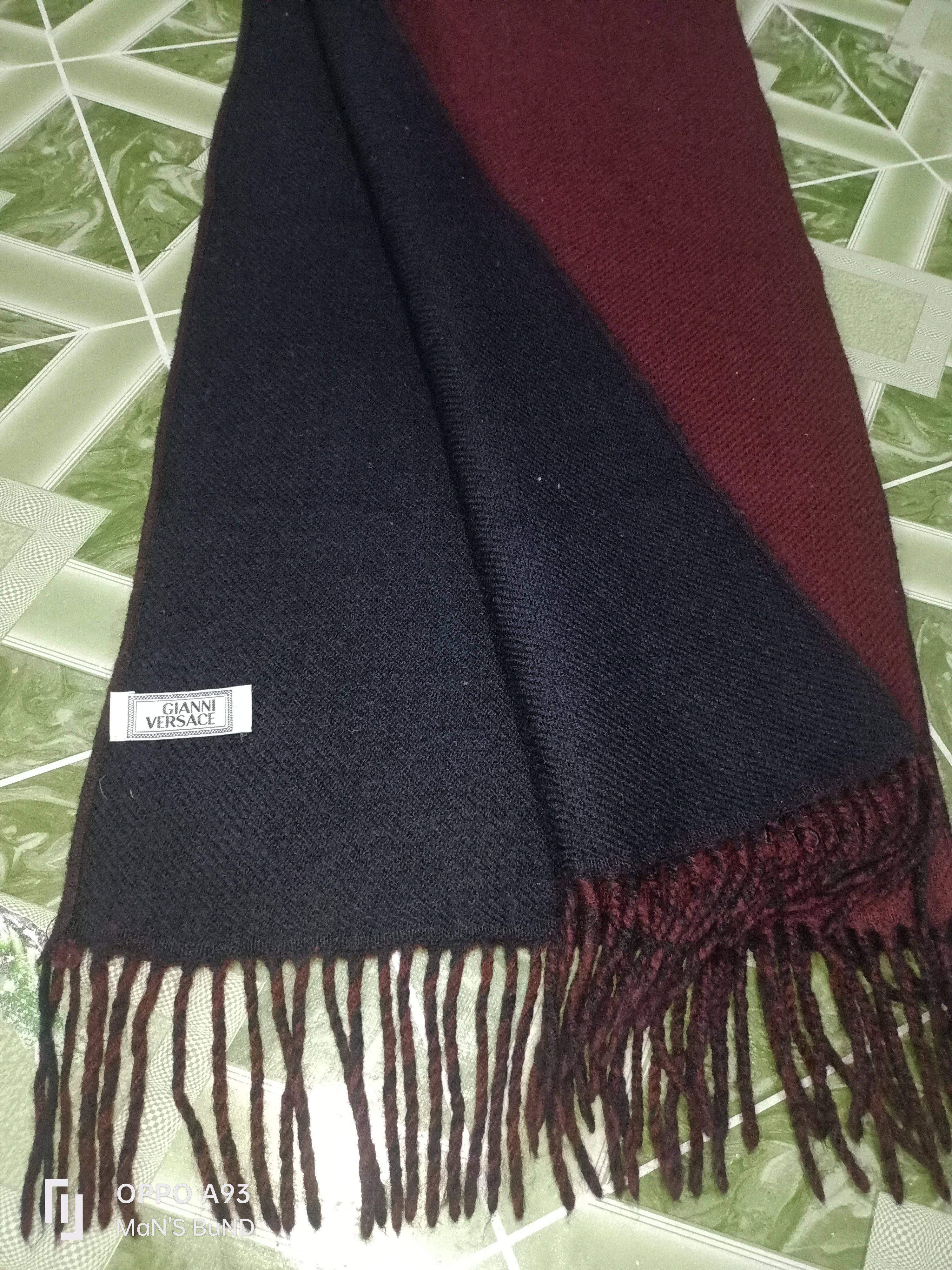 Versace × Vintage Vintage Versace Scarf Muffler Size ONE SIZE - 3 Thumbnail