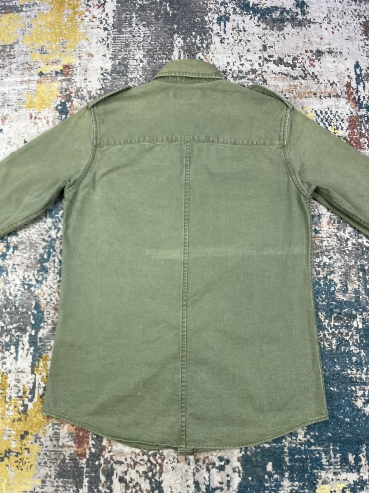 Vintage Magine Japan U.S Army Quarter Sleeve Workshirt Size US XS / EU 42 / 0 - 5 Thumbnail