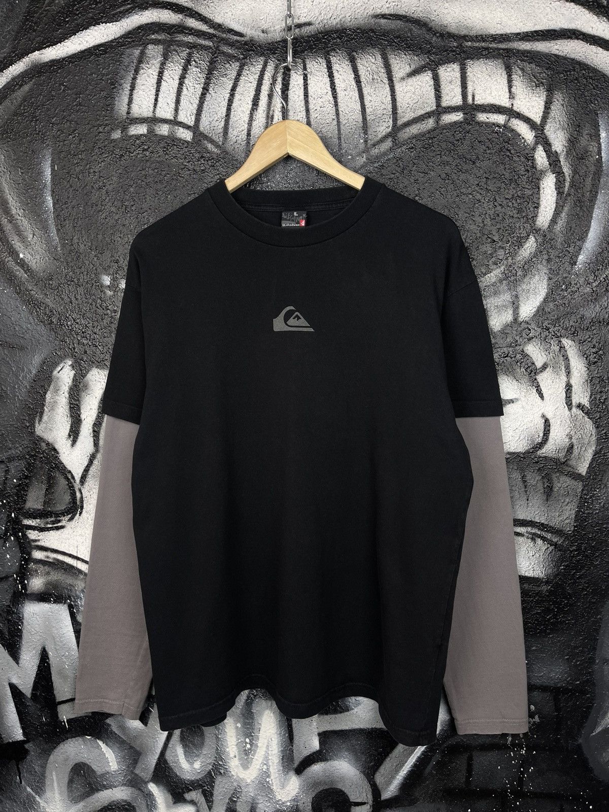 Quiksilver Y2K Quiksilver Long Sleeve T-Shirt Big Logo Men’s Size L Size US L / EU 52-54 / 3 - 3 Thumbnail