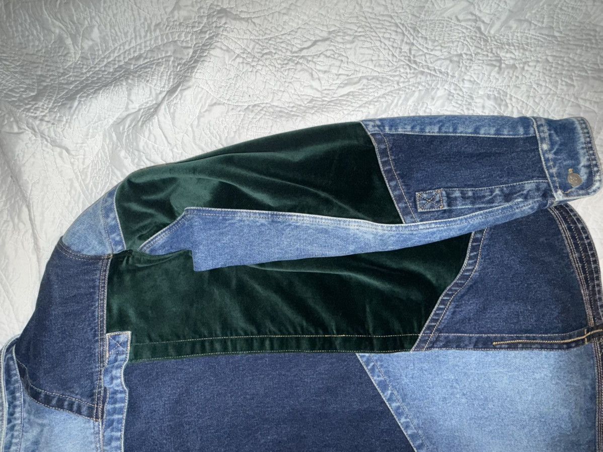 Off-White OFF WHITE denim patchwork jacket FALL/WINTER 2020 Collection Size US XL / EU 56 / 4 - 21 Thumbnail
