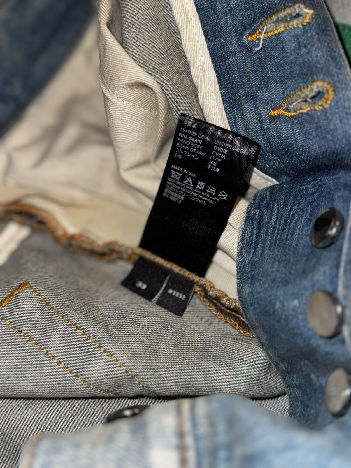 Amiri Amiri X Dubai exclusive bones jeans Size US 33 - 6 Thumbnail