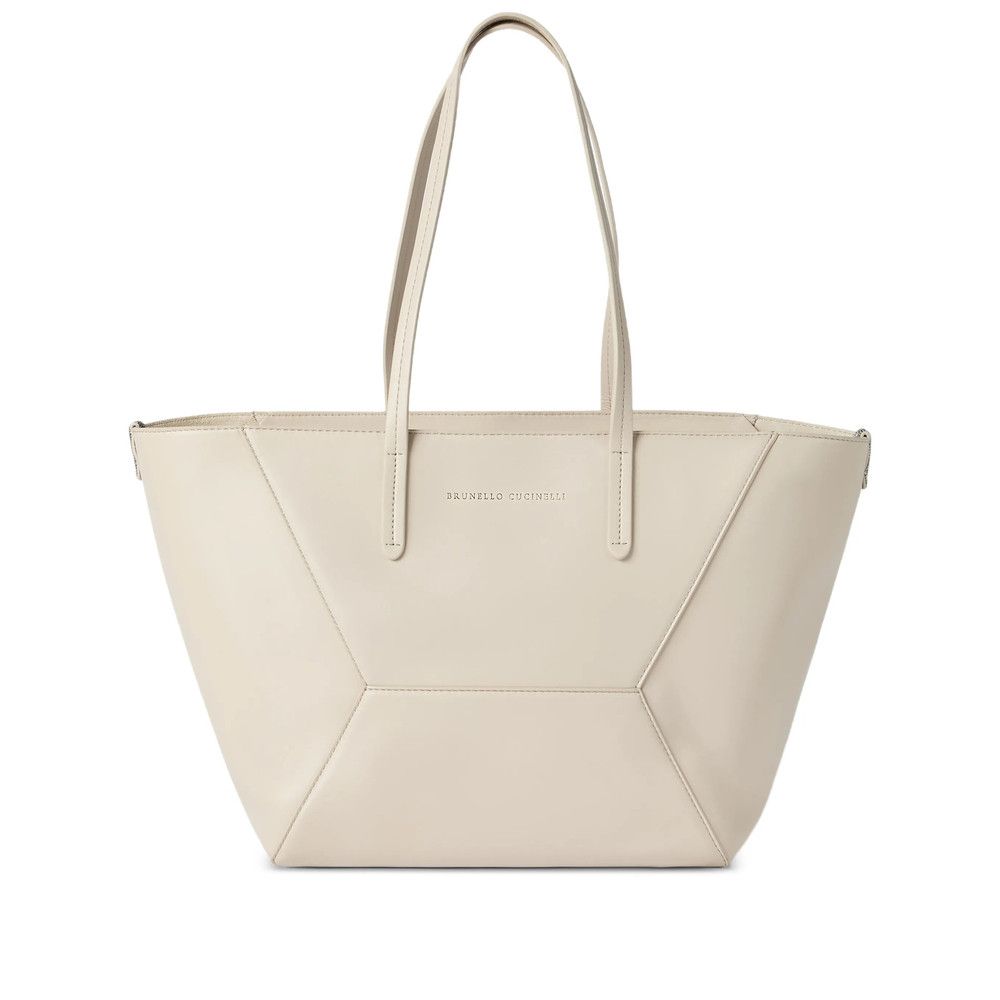 Brunello Cucinelli Brunello Cucinelli NEUTRALS Tote Bags Size ONE SIZE - 1 Thumbnail