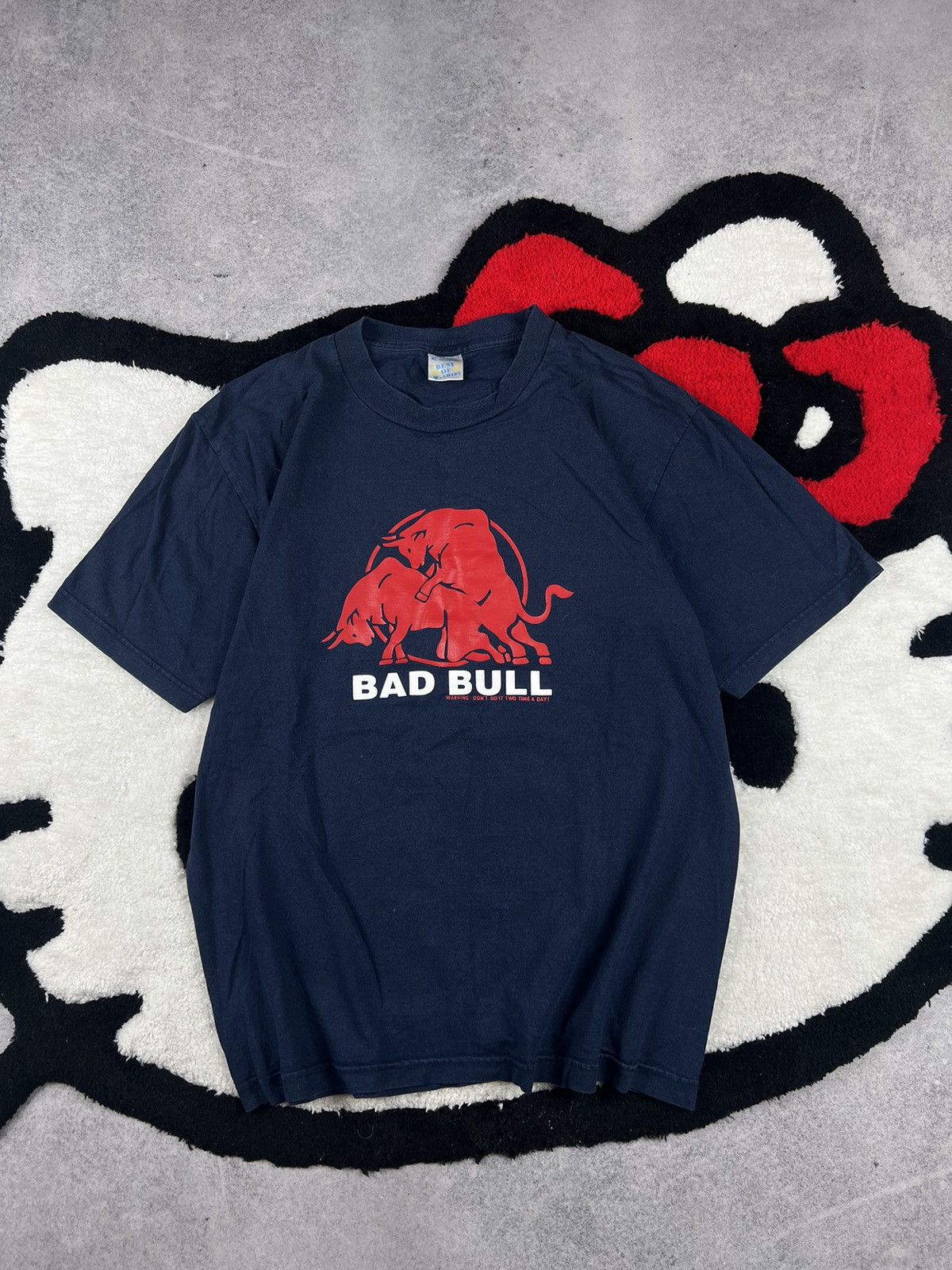 Vintage Y2K Adult Vintage Crazy Bad Bull Humor Sex Tee Shirt Size US XL / EU 56 / 4 - 1 Thumbnail