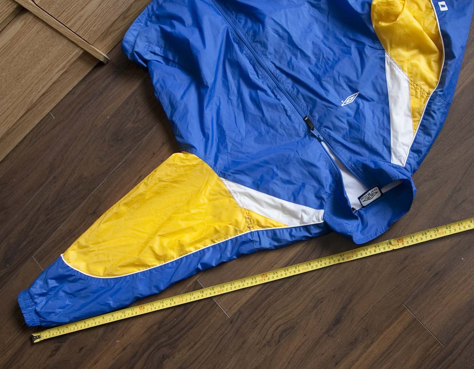 Umbro Umbro Track Jacket Full Zip Size M/L Blue/ Yellow Size US M / EU 48-50 / 2 - 5 Thumbnail
