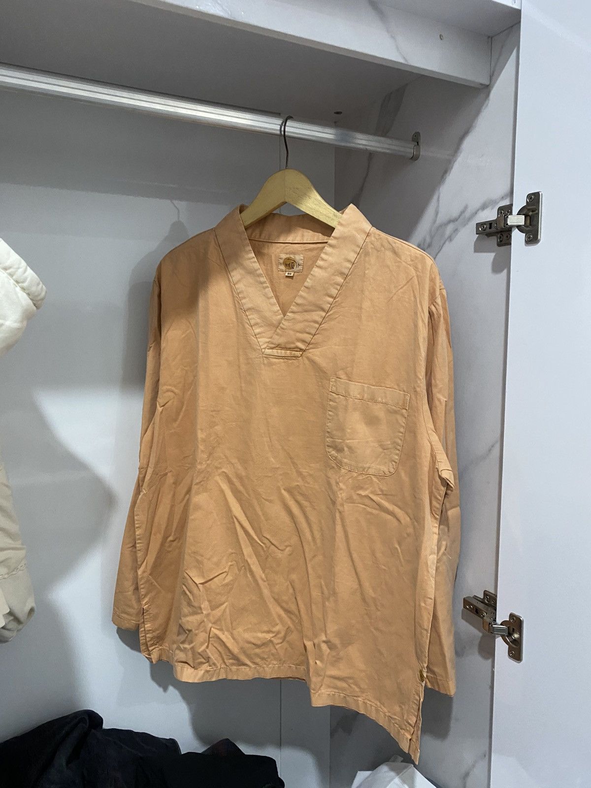 If Six Was Nine × Japanese Brand Japanese Traditional Shirt Isseymiyake Lgb Kmrii Size US L / EU 52-54 / 3 - 2 Thumbnail