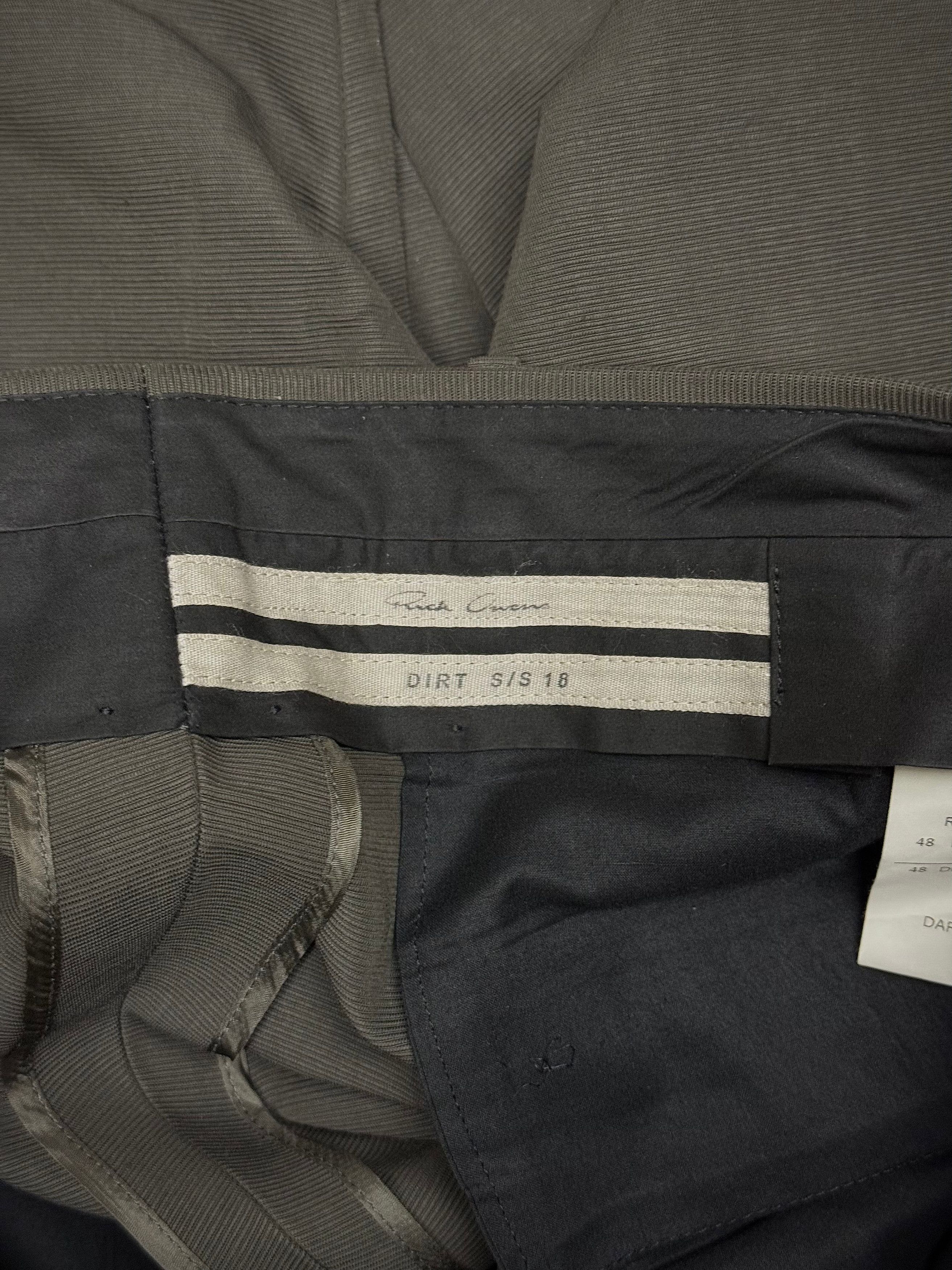 Rick Owens Rick Owens Dark Dust Striped Sarouel Pants Size US 30 / EU 46 - 7 Thumbnail