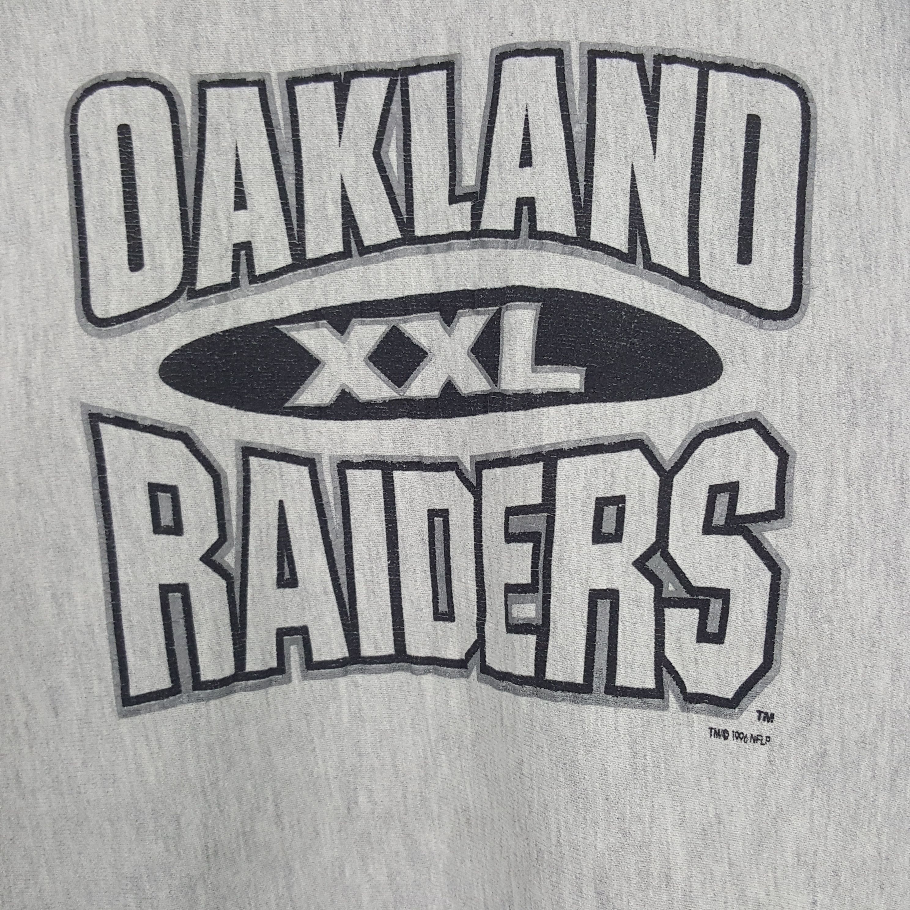 Champion × NFL × Vintage Vintage Oakland XXL Raiders American NFL Champion Sweatshirt Size US L / EU 52-54 / 3 - 2 Thumbnail