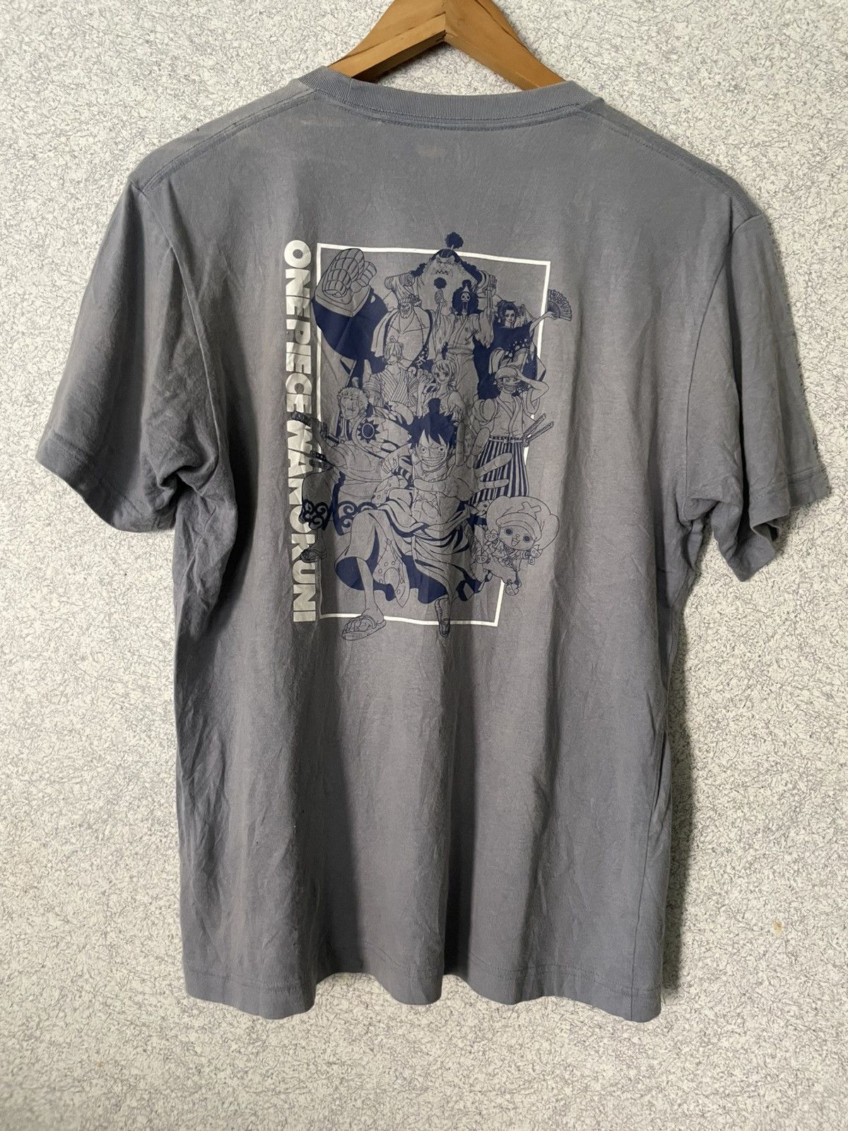 Anime × Japanese Brand × Kapital Thrashed Faded One Piece X Uniqlo Size US M / EU 48-50 / 2 - 8 Thumbnail