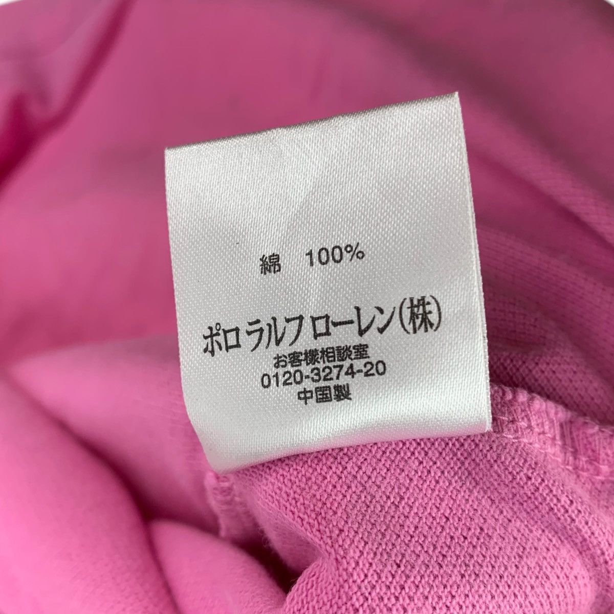 Polo Ralph Lauren Vintage POLO RALPH LAUREN Small Pony Pink Polo Tee Shirt Top Size M / US 6-8 / IT 42-44 - 7 Thumbnail