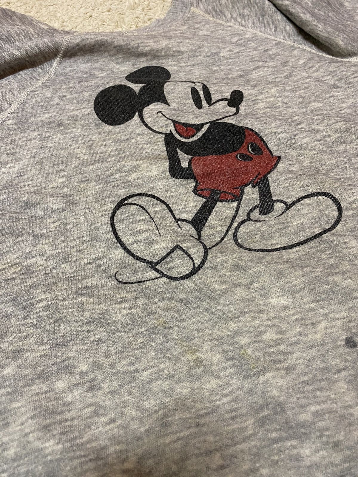 Disney ‼️VTG 80s MICKEY MOUSE BY DISNEY SWEATSHIRT VERY RARE‼️ Size US M / EU 48-50 / 2 - 10 Thumbnail