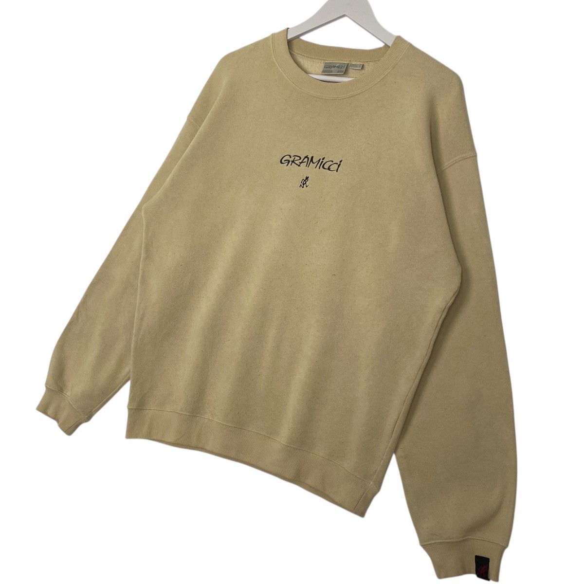 Vintage Vintage Gramicci Crewneck Sweatshirt Beige Pullover Size L Size US L / EU 52-54 / 3 - 2 Thumbnail