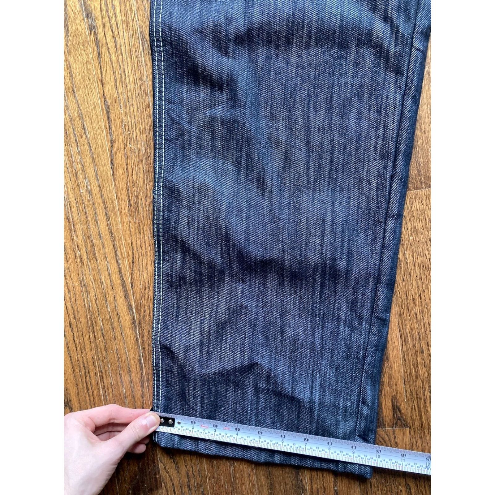 Southpole VINTAGE Southpole Jeans Men 40x34 90s Hip Hop Skater Deadstock 5-Pocket Denim Blue Straight 4180 Size US 40 / EU 56 - 4 Thumbnail