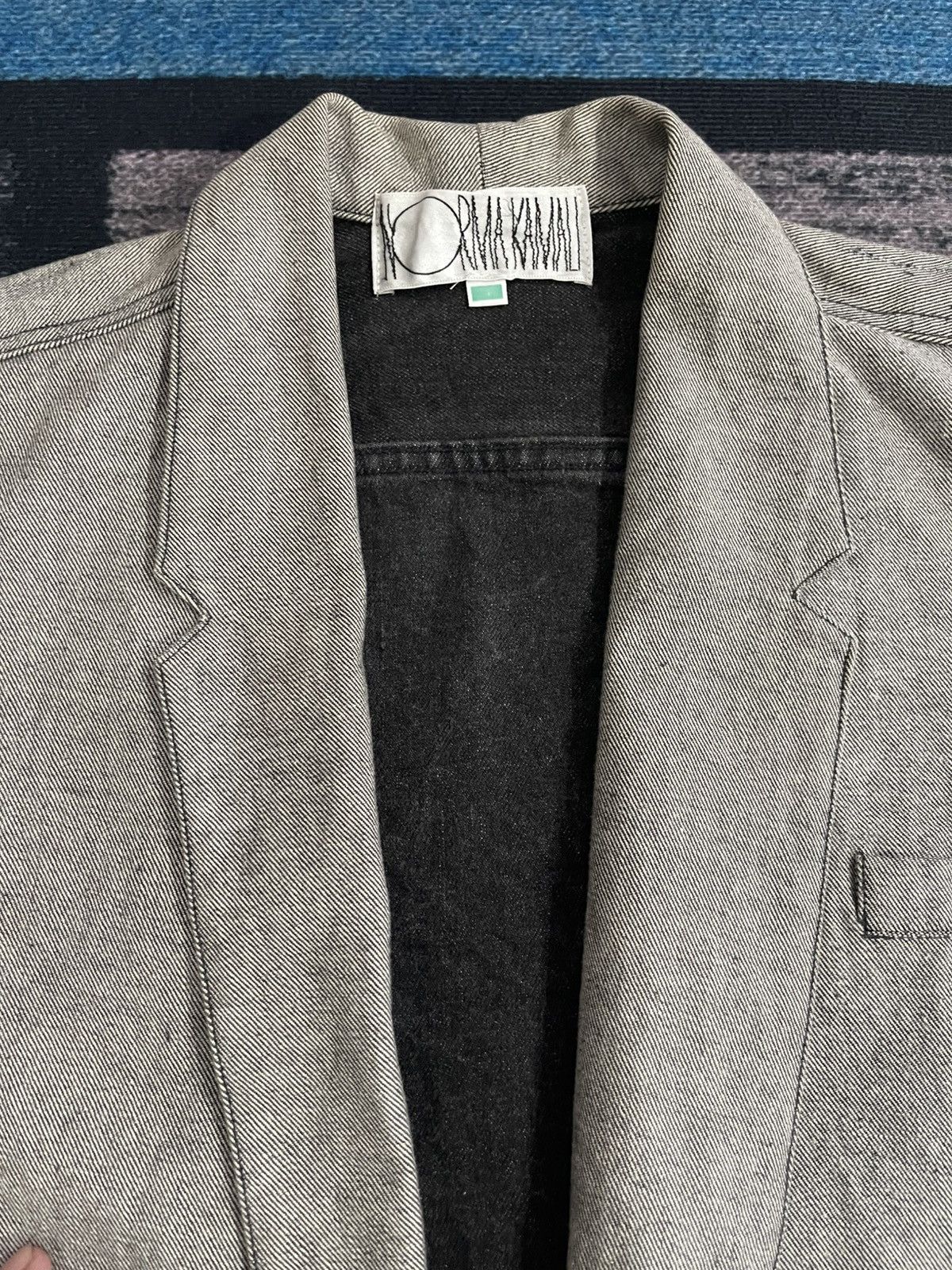 Norma Kamali Vintage Norma Kamali Button Less Jacket Size L / US 10 / IT 46 - 8 Thumbnail