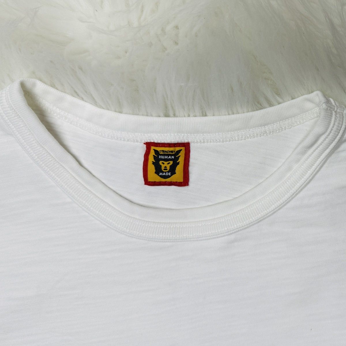 Human Made HUMAN MADE Dry Alls T-Shirt - White w/ Polar Bear Graphics Size US L / EU 52-54 / 3 - 5 Thumbnail