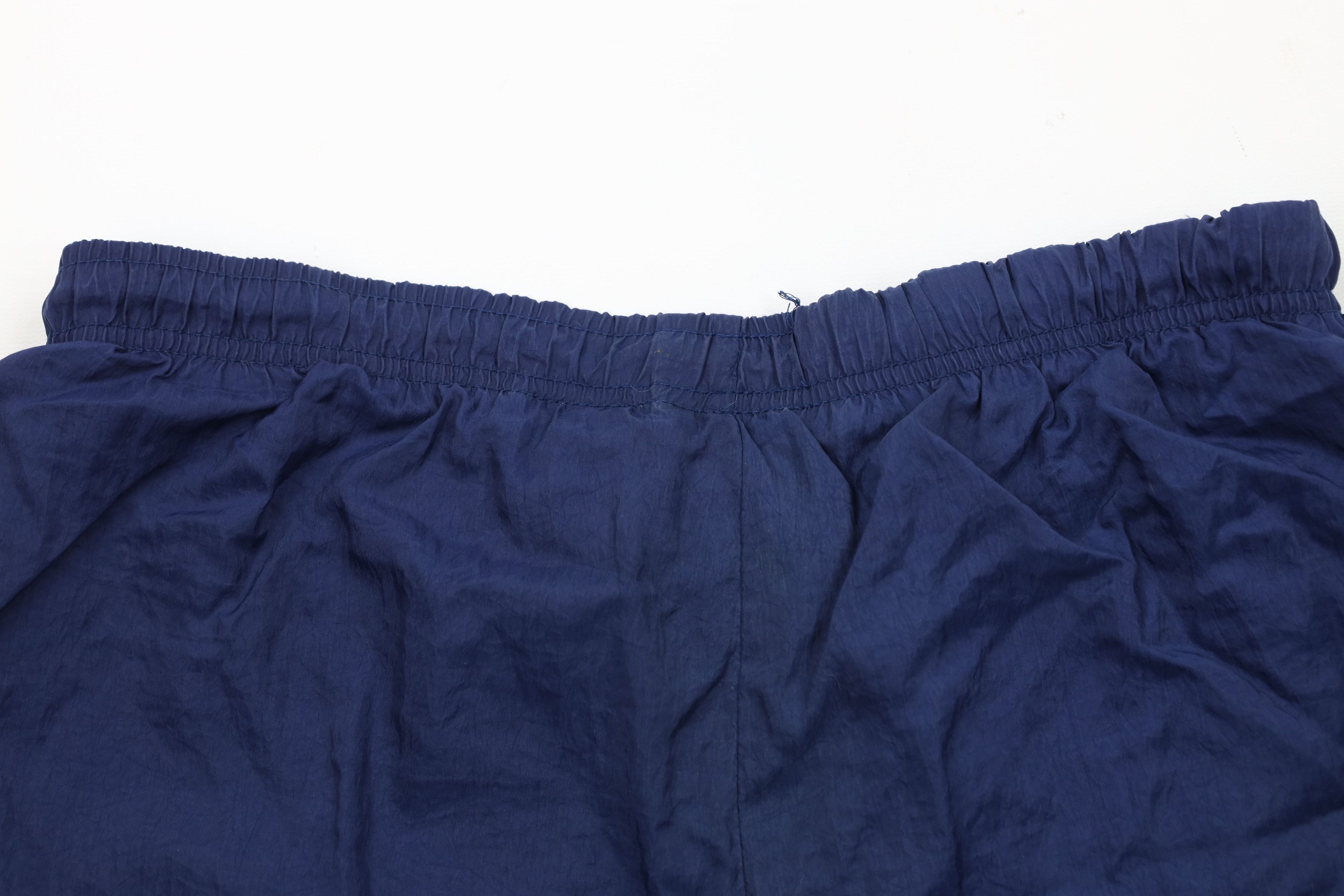 Nike Vintage 90s Nike Big Swoosh Lined Shorts Swim Trunks Blue Size US 32 / EU 48 - 11 Thumbnail