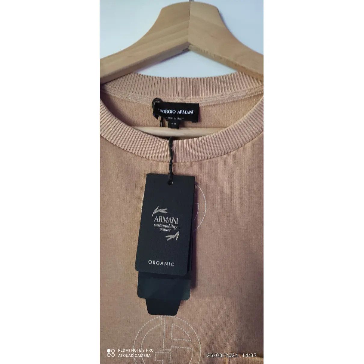 Giorgio Armani this T-shirt from the SS23 collection M International Size US M / EU 48-50 / 2 - 2 Thumbnail