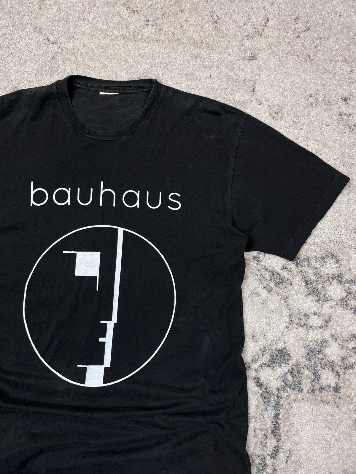 Band Tees 1990s BAUHAUS SINGLE STITCHED VINTAGE FADED TEE - LOT № 820 Size US XL / EU 56 / 4 - 2 Thumbnail