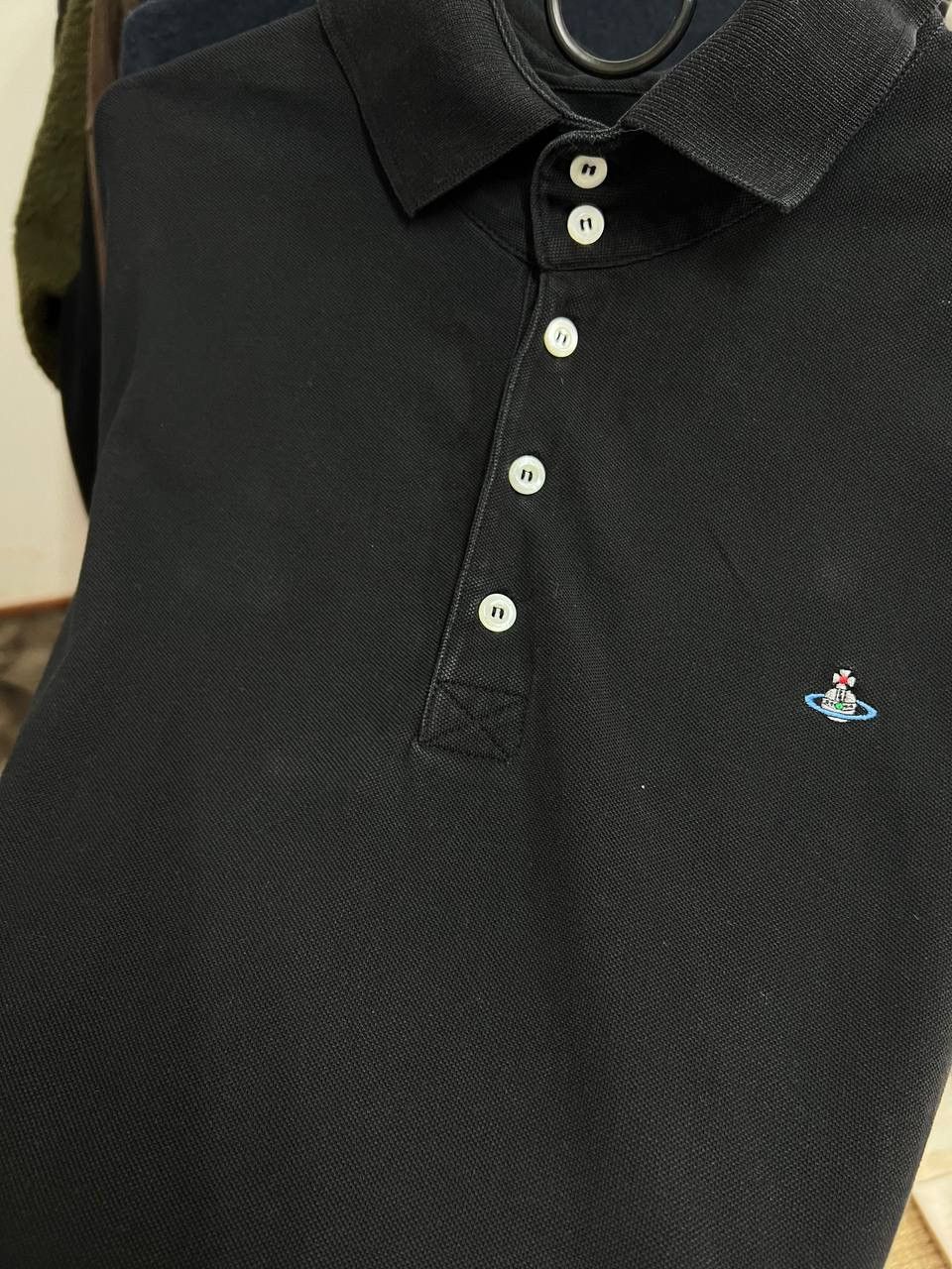 Vintage Vivienne Westwood Polo Long Sleeve Orb Logo Size US L / EU 52-54 / 3 - 17 Thumbnail