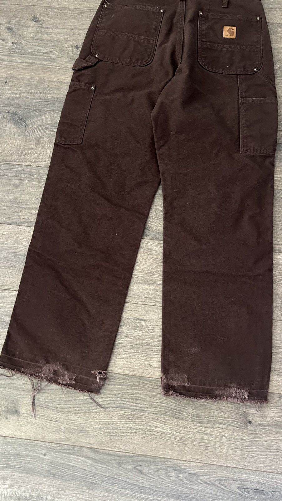 Carhartt Carhartt Brown Double Knees Size US 32 / EU 48 - 9 Thumbnail