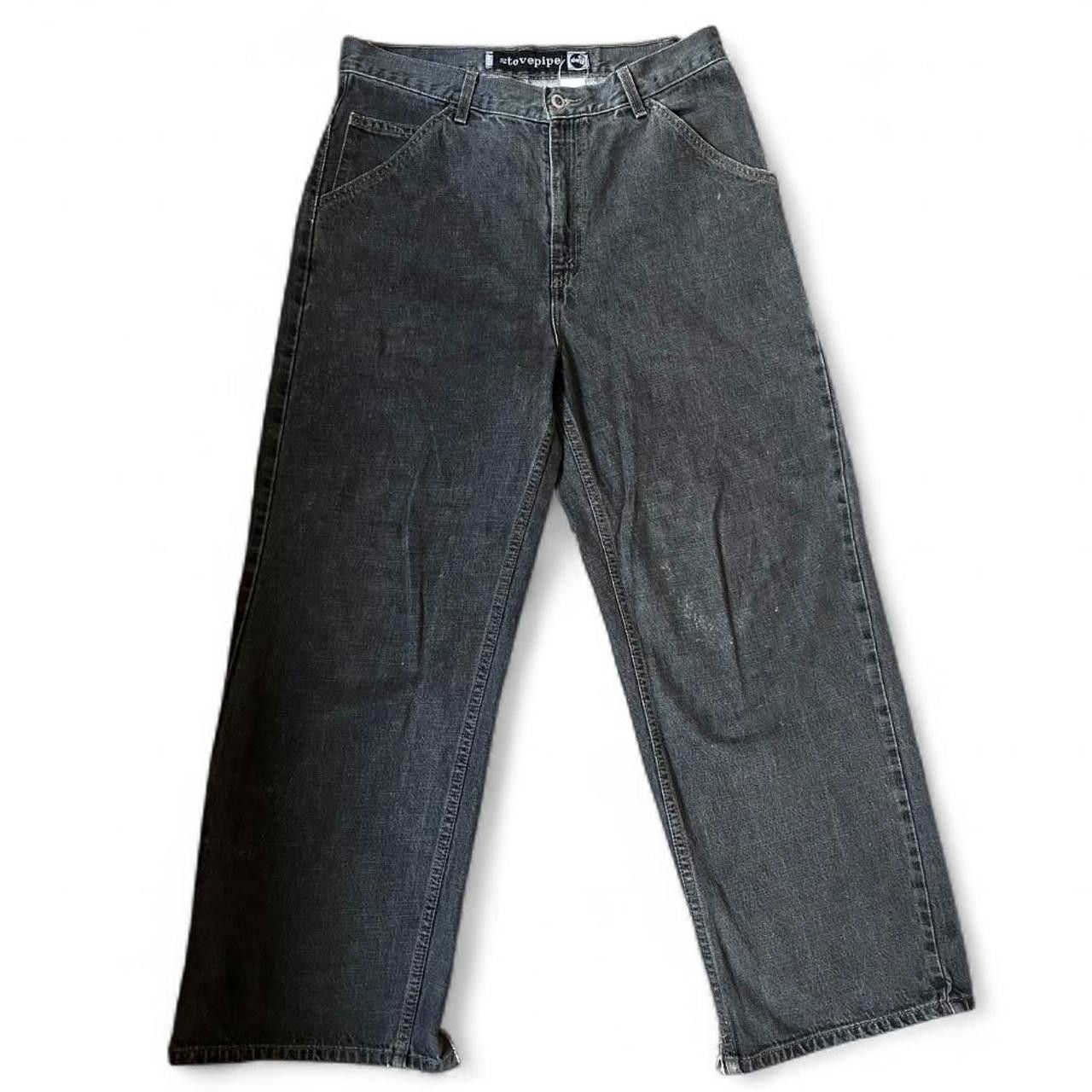 Levi's Vintage Silvertab Stovepipe Baggy Skater Jeans Size US 35 - 1 Thumbnail