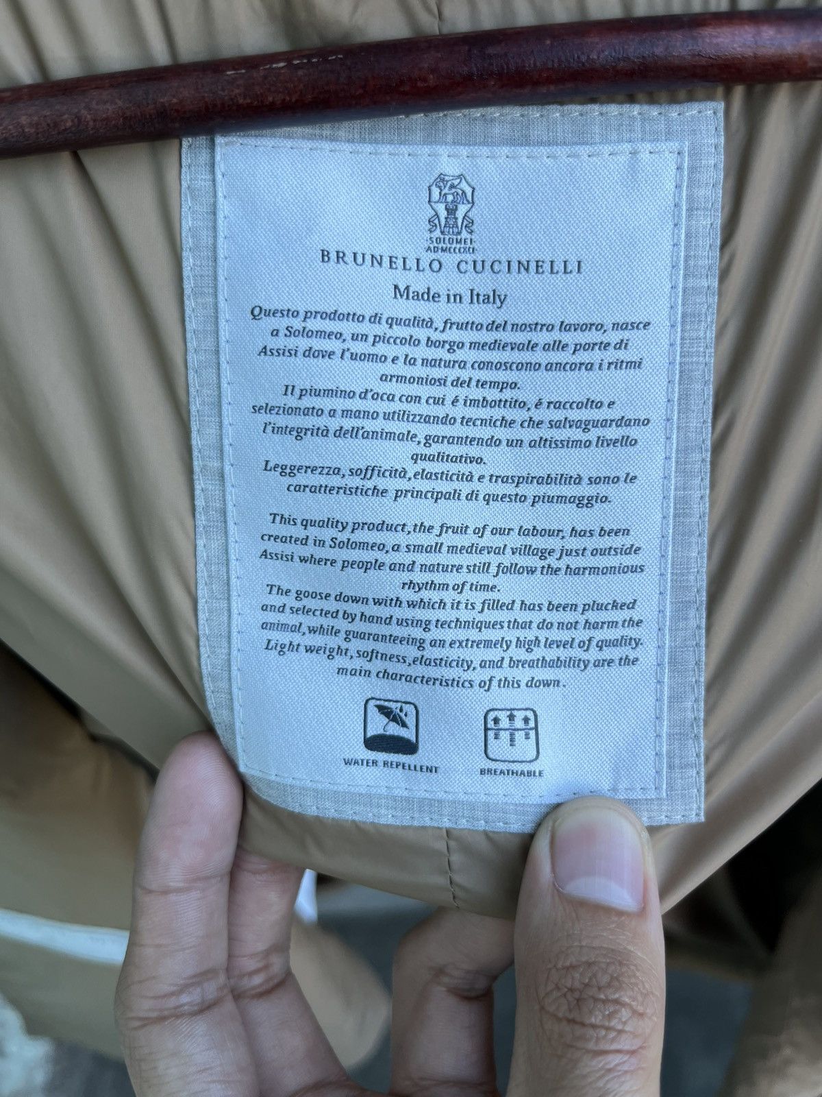 Brunello Cucinelli Brunello Cucinelli down gilet Size US L / EU 52-54 / 3 - 7 Thumbnail