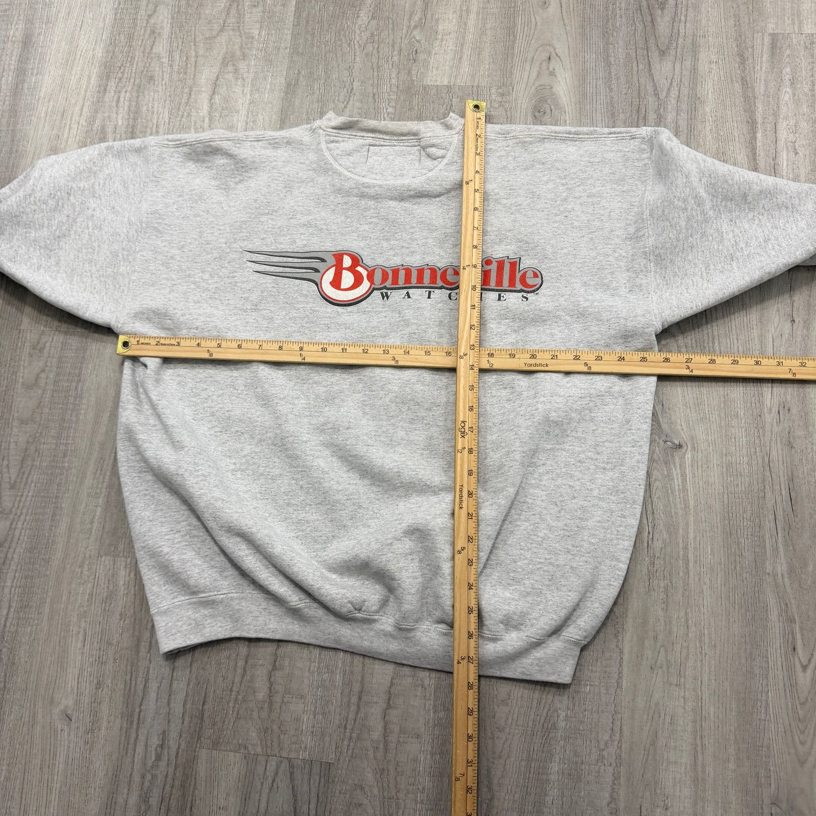 Vintage Vintage Bonneville Sports Watches Sweatshirt Men's XL Gray Size US XL / EU 56 / 4 - 8 Thumbnail