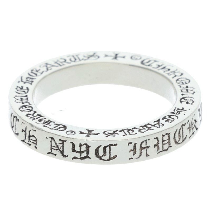 Chrome Hearts Chrome Hearts Limited 3mm Spacer Silver Ring Size ONE SIZE - 1 Thumbnail