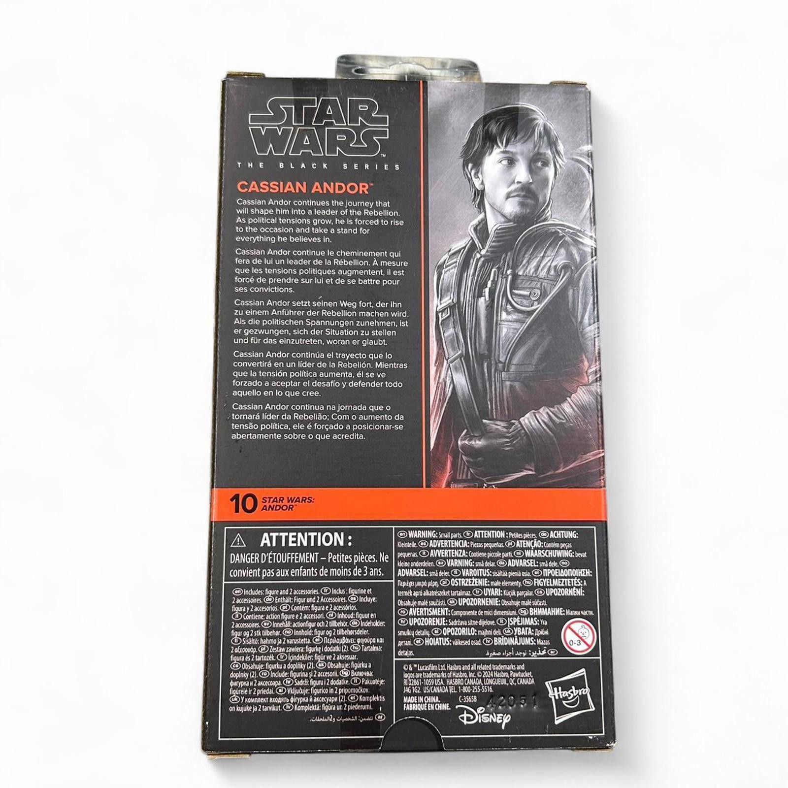 Star Wars Star Wars The Black Series: Andor Cassian Andor Size ONE SIZE - 2 Thumbnail