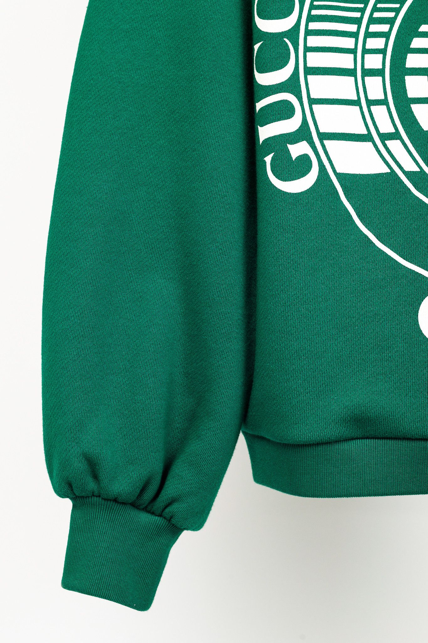 Gucci Gucci Forest Cotton Interlocking G Logo Sweatshirt Size XXS / US 00 / IT 34 - 6 Thumbnail