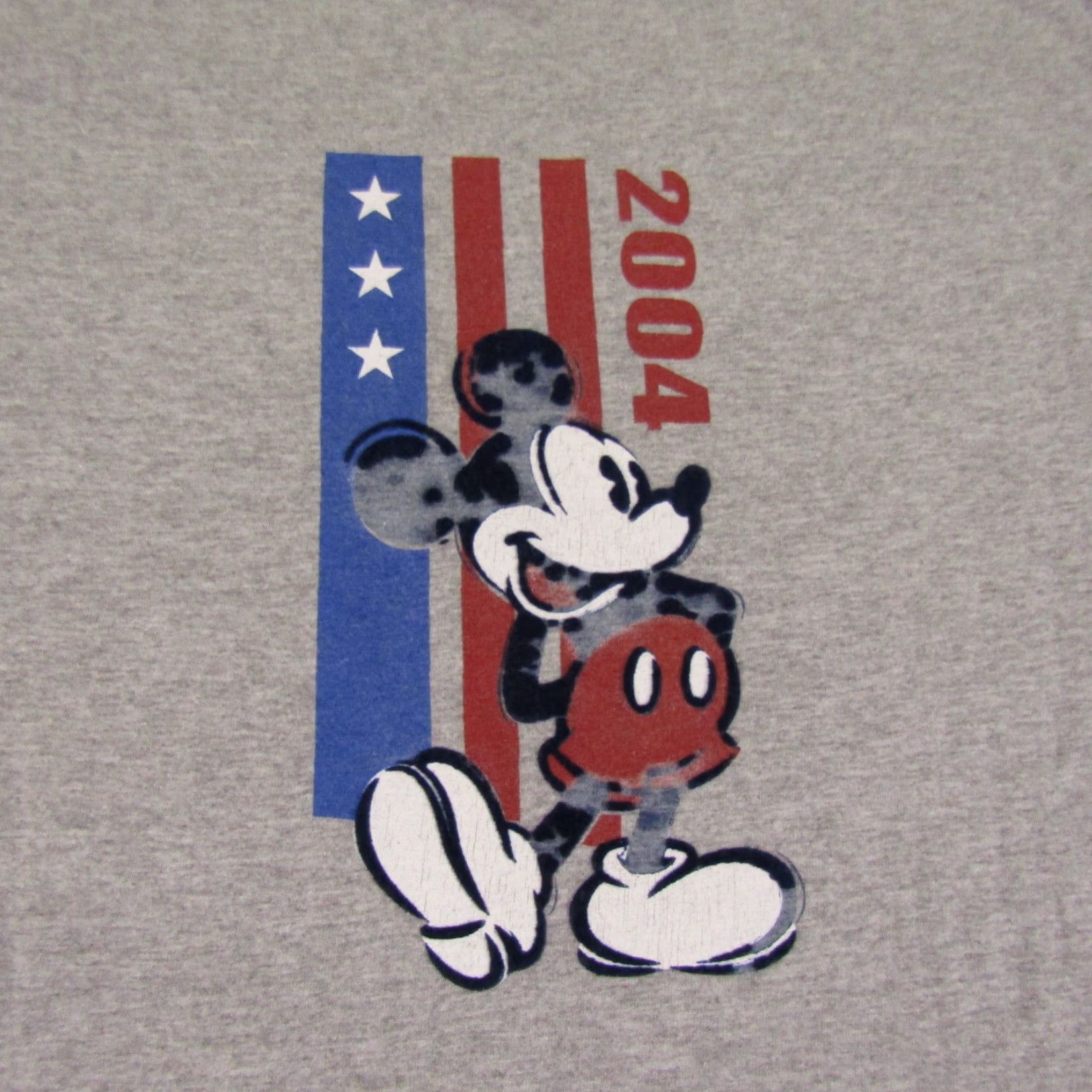 Disney VINTAGE Disney Shirt Men Large Gray Mickey Mouse USA Flag 2000s Tee Mens Large Gray Mickey Mouse USA Flag 2000s Shirt Size US L / EU 52-54 / 3 - 4 Thumbnail