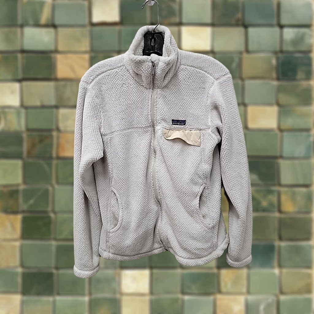 Patagonia Patagonia Jacket Full Zip Fleece Womens M White Size M / US 6-8 / IT 42-44 - 1 Thumbnail