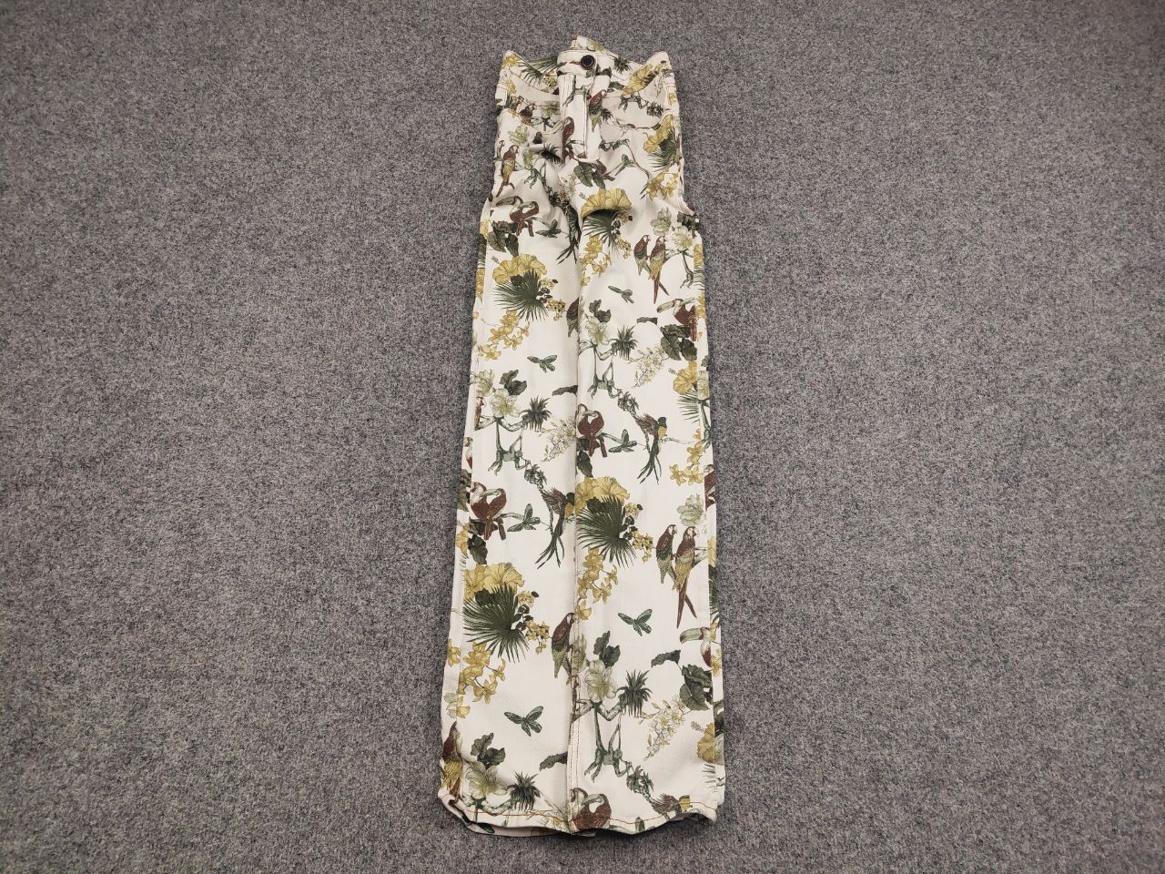 Etro Etro Milano Design Art Pattern bird Floral Slim Denim Jeans Size 30" / US 8 / IT 44 - 2 Thumbnail