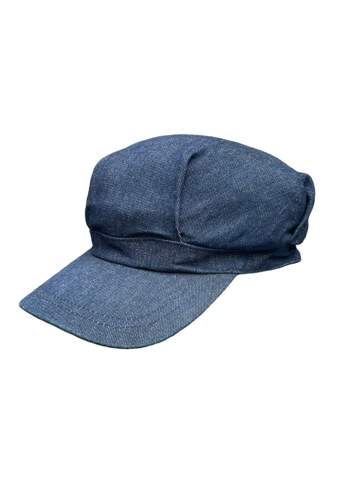 Japanese Brand Broner Worker Denim Cap Size ONE SIZE - 2 Thumbnail