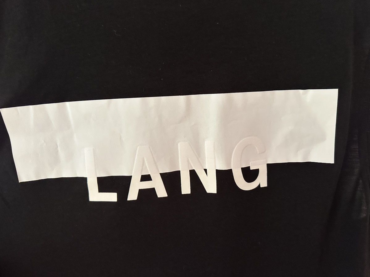 Helmut Lang Black Helmut Lang Logo Tank top Size L near mint condition Size US L / EU 52-54 / 3 - 4 Thumbnail