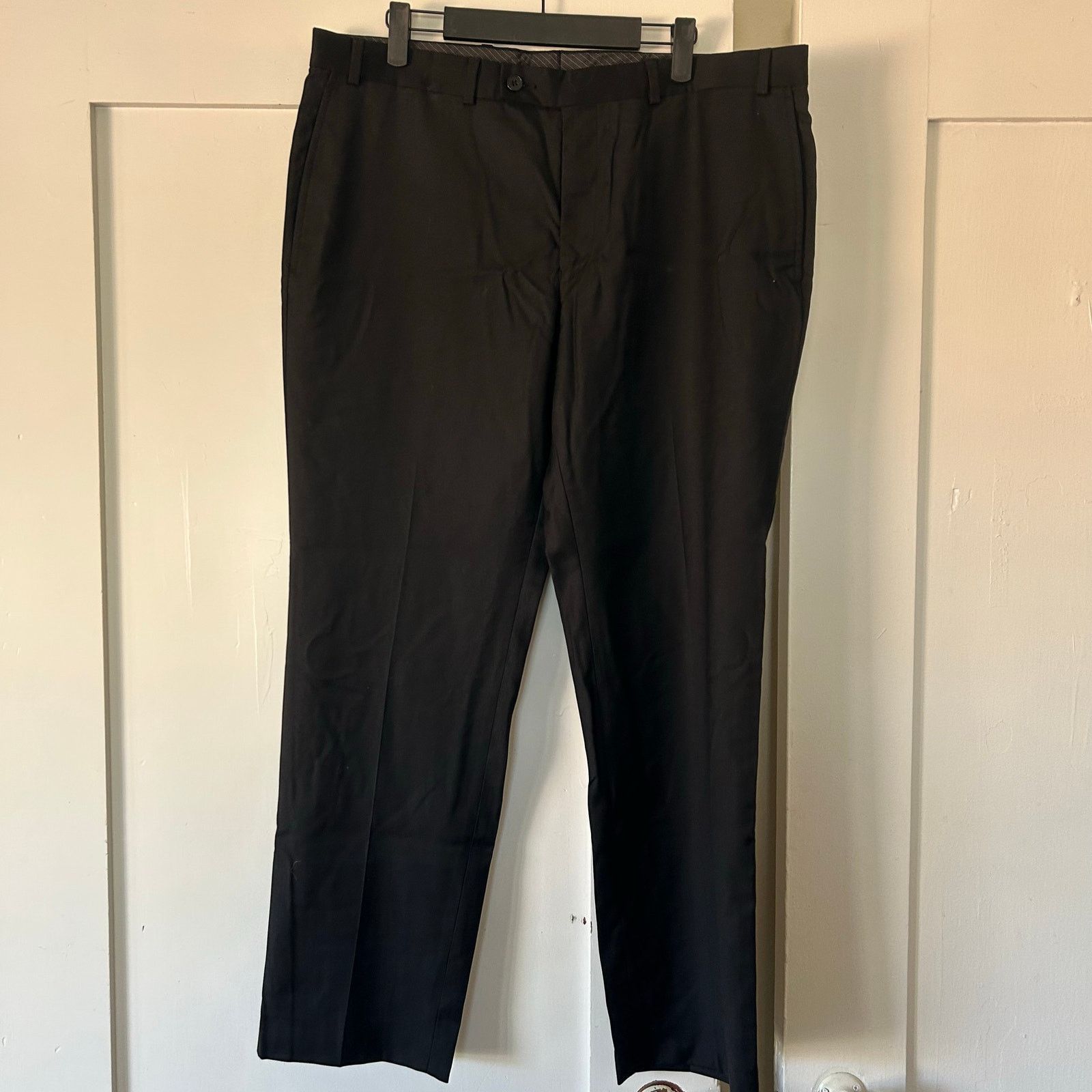 Calvin Klein Men’s 100% wool black Calvin Klein trousers Size US 36 / EU 52 - 1 Thumbnail