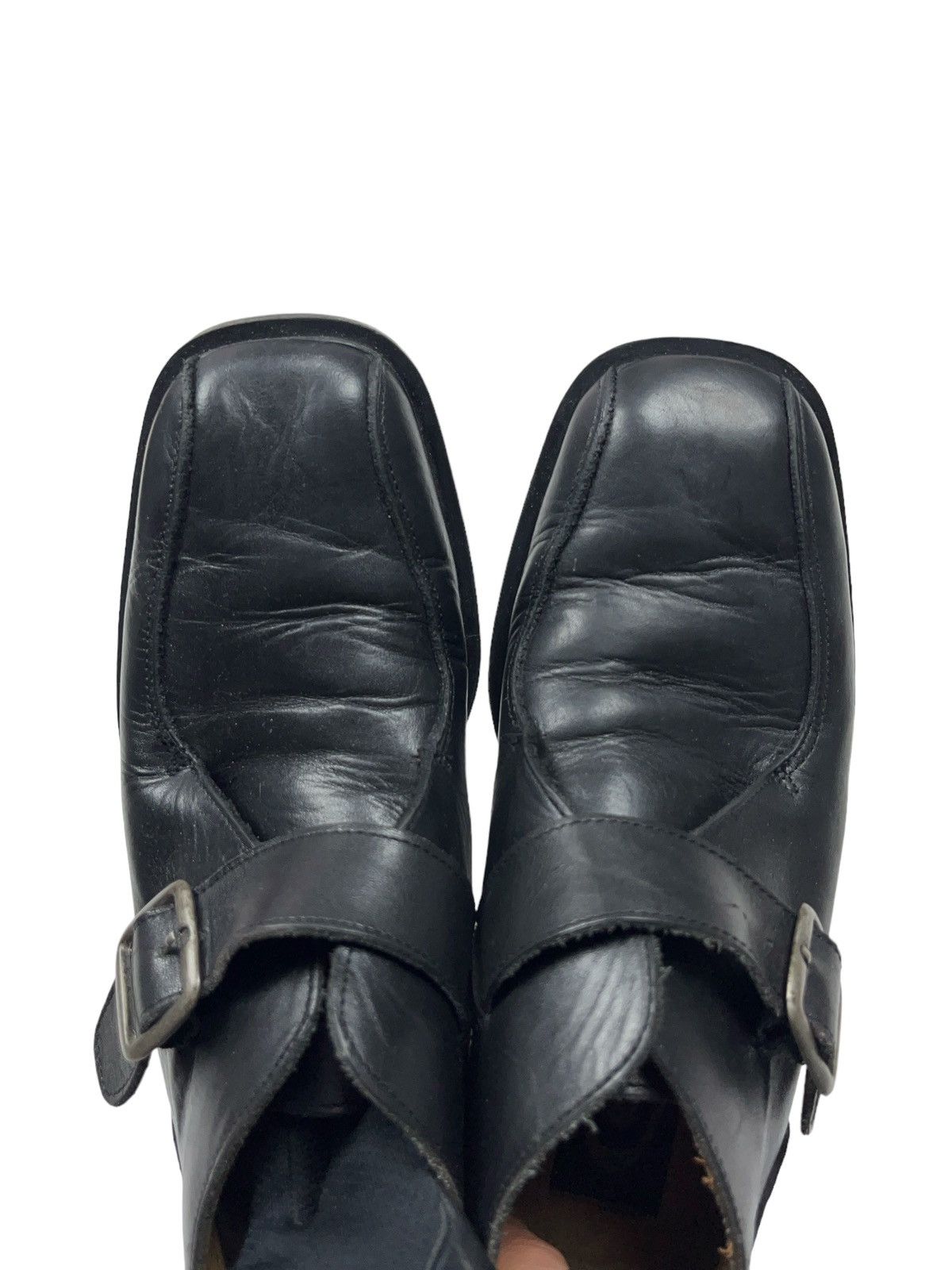 Other Vintage Kanye West Style Leather Work Boots Shoes Size US 8 / EU 41 - 7 Thumbnail