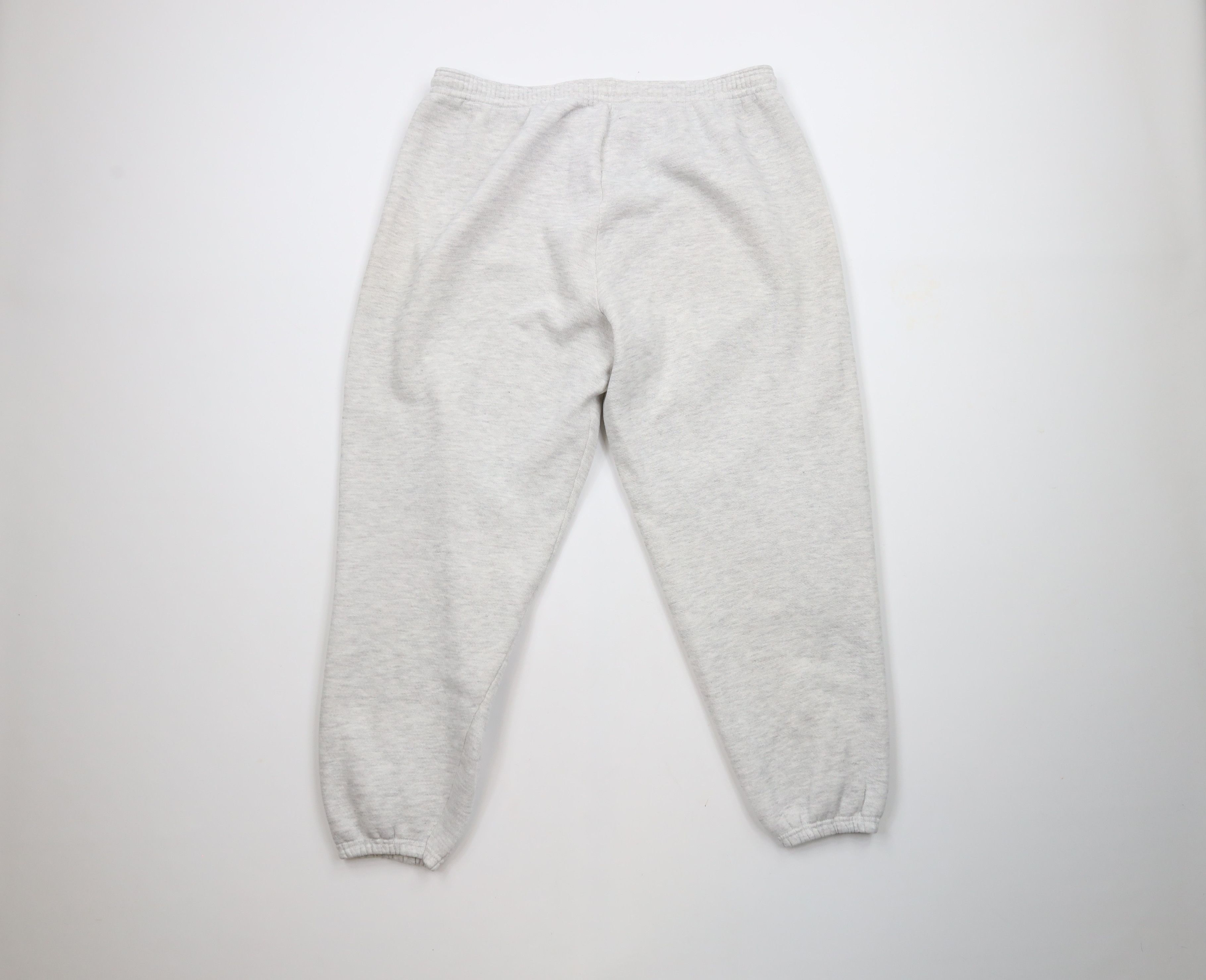 Vintage Vintage 90s Streetwear Sweatpants Joggers Heather Gray USA Size US 36 / EU 52 - 8 Thumbnail