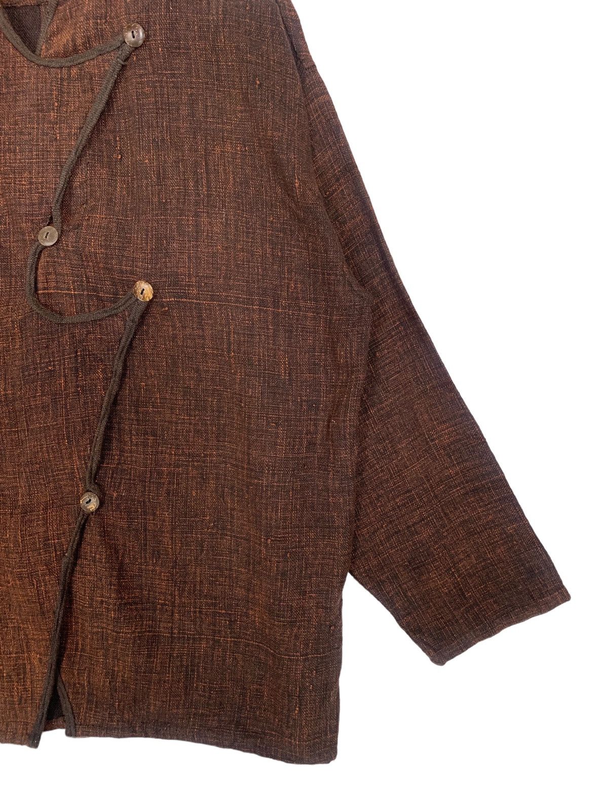 Japanese Brand × Vintage Vintage Cotton Chore Japanese Jacket Colour Brown Size L / US 10 / IT 46 - 5 Thumbnail