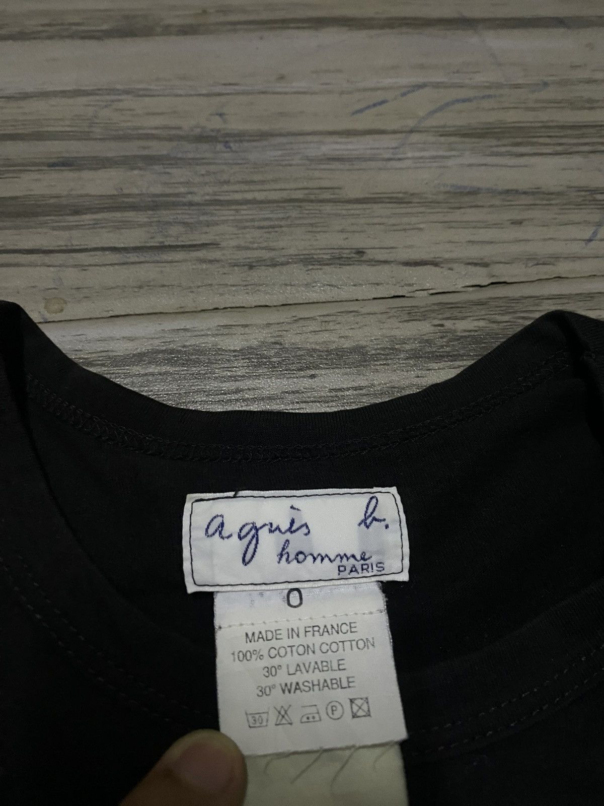 agnes b. Vintage Agnes b wong Kai wai 2000 tshirt rare Size US S / EU 44-46 / 1 - 6 Thumbnail