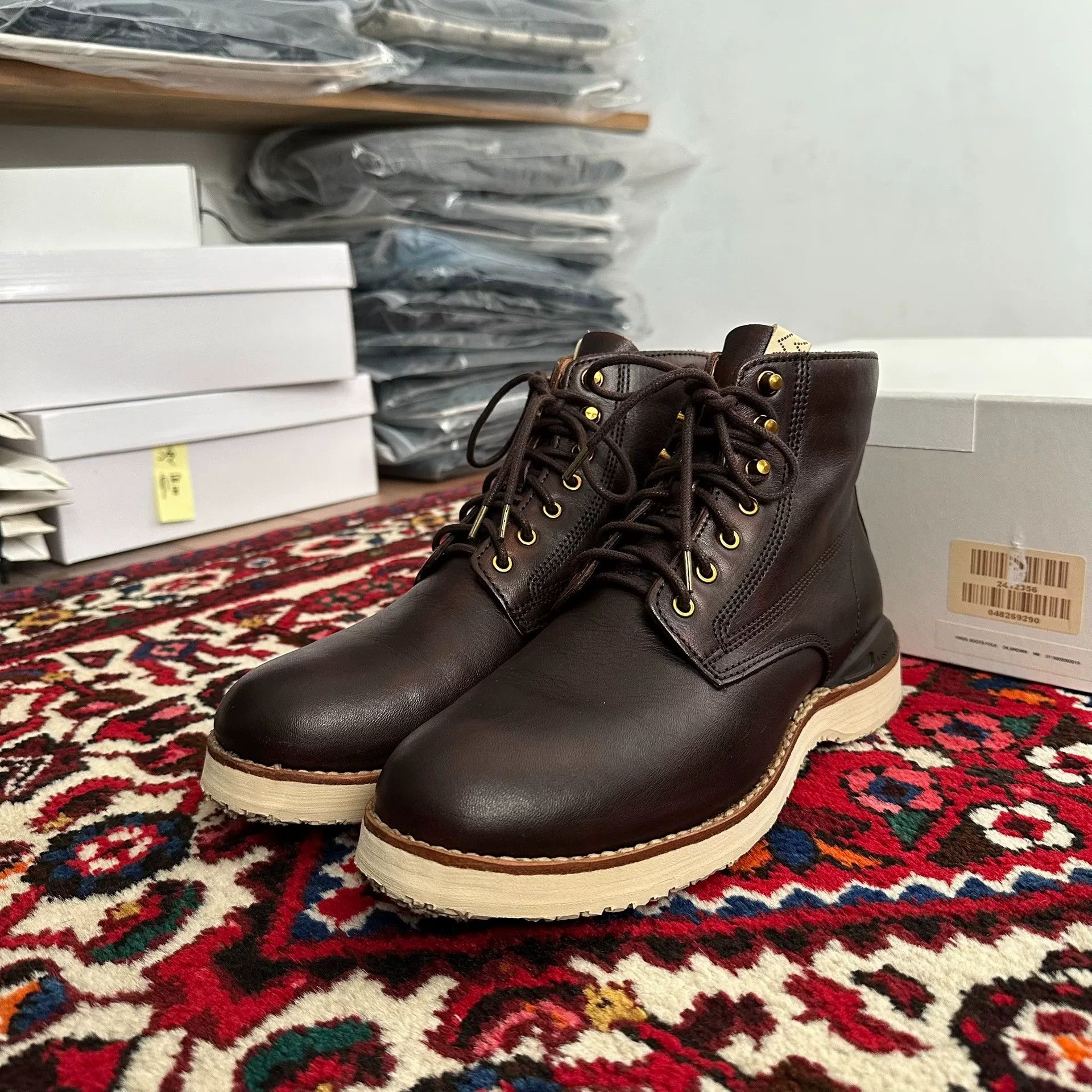 Visvim visvim virgil boots in dark brown Size US 9 / EU 42 - 1 Thumbnail