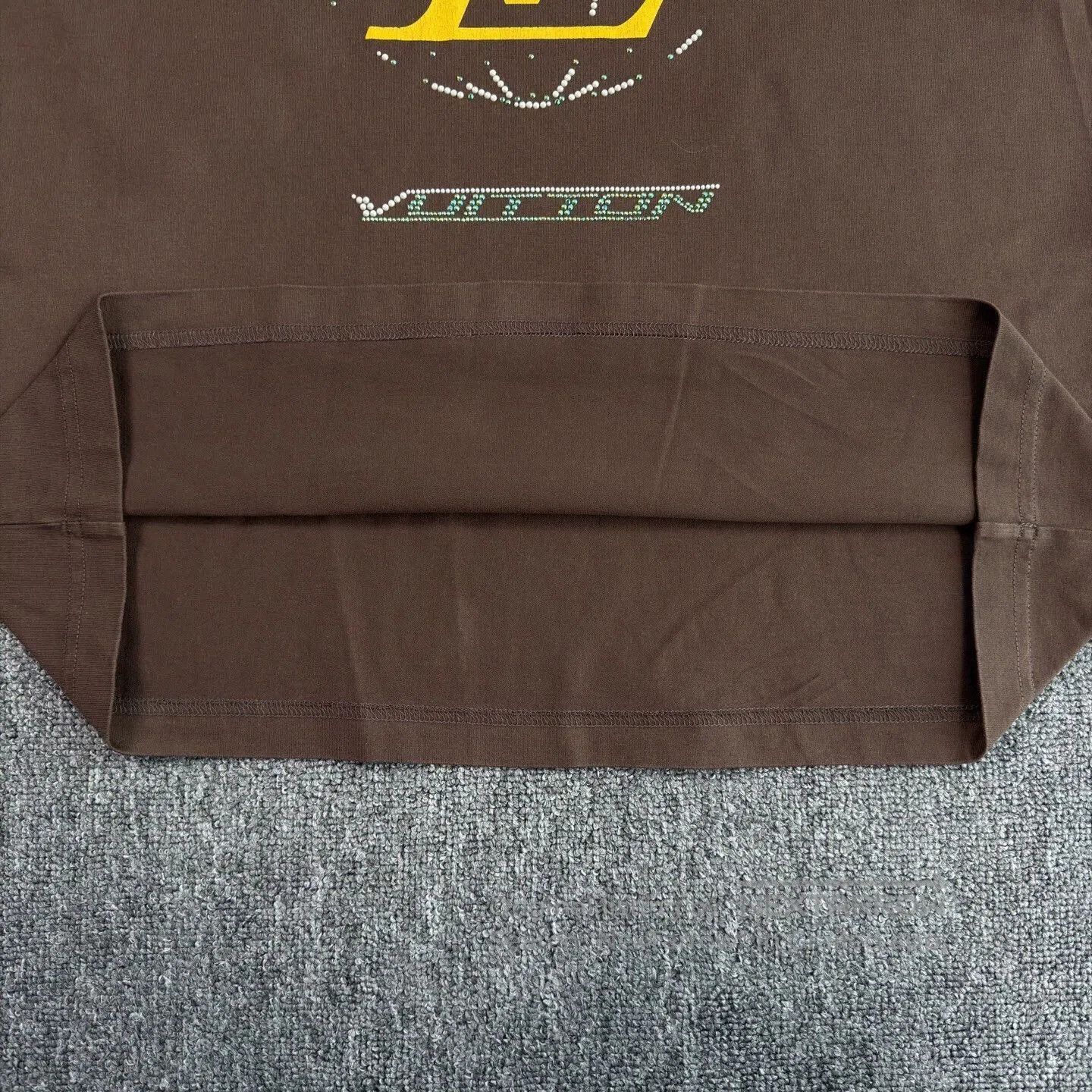 Louis Vuitton Brown Short Sleeve Graphic T-Shirt. Size US L / EU 52-54 / 3 - 6 Thumbnail
